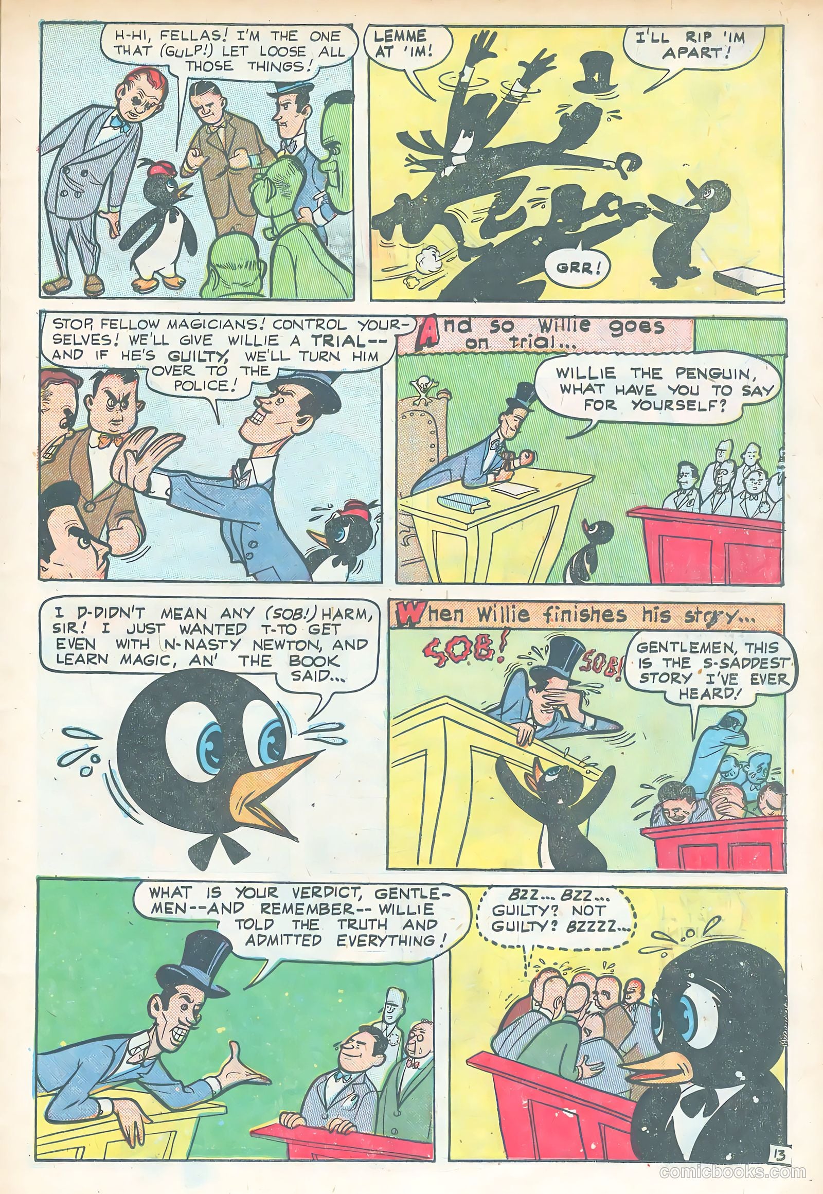 Willie the Penguin #3 (1951) — page 15 of 36