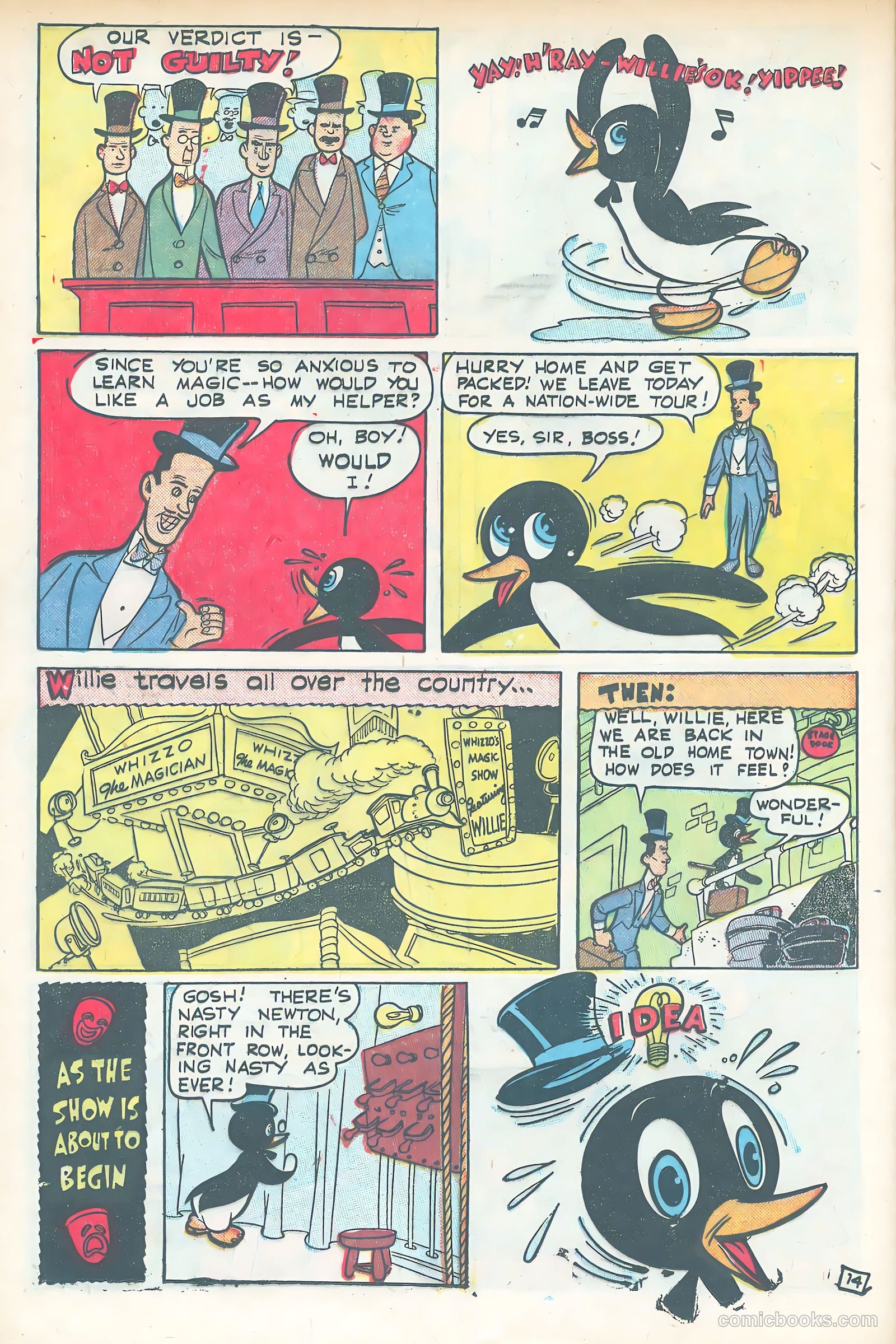 Willie the Penguin #3 (1951) — page 16 of 36