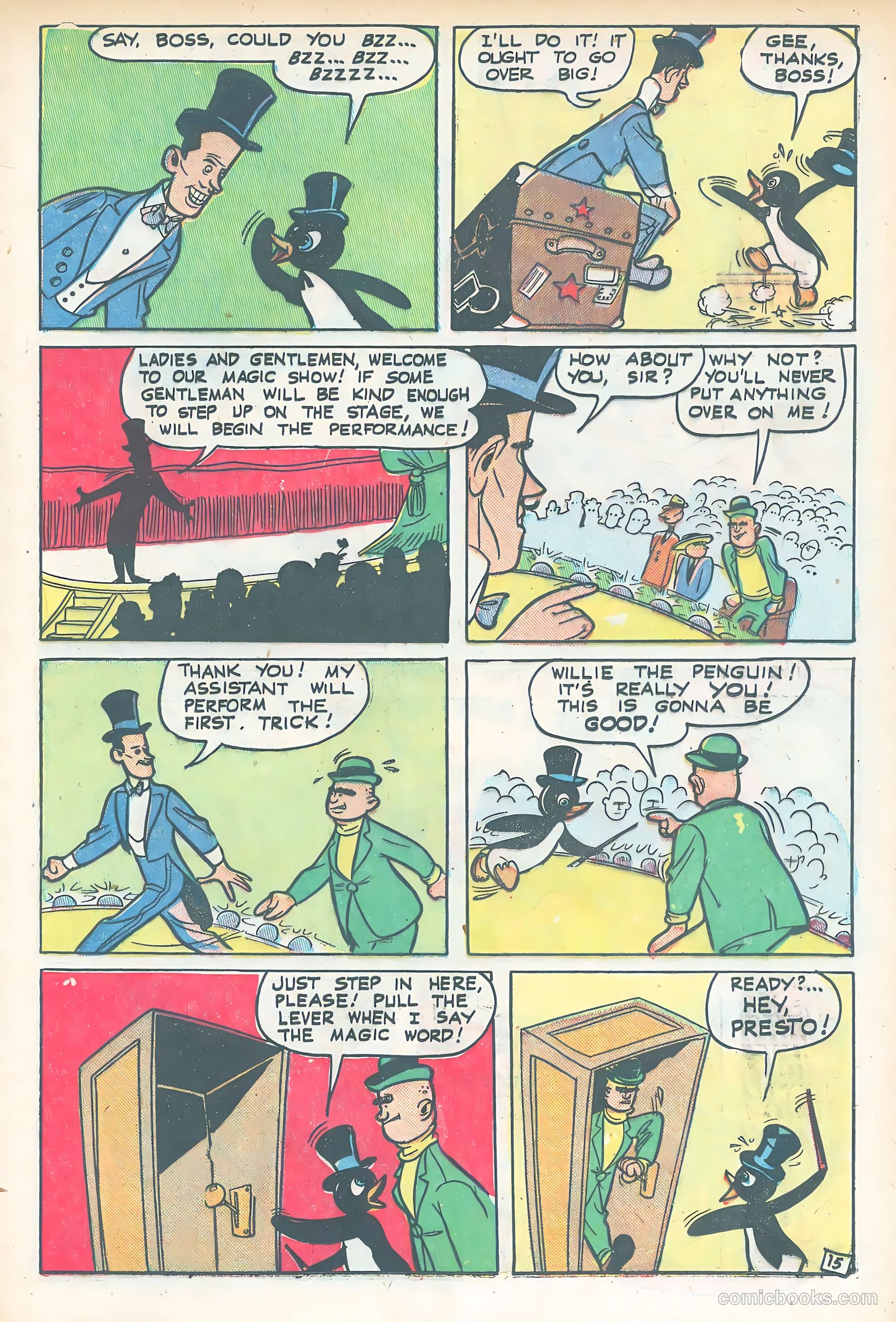 Willie the Penguin #3 (1951) — page 17 of 36