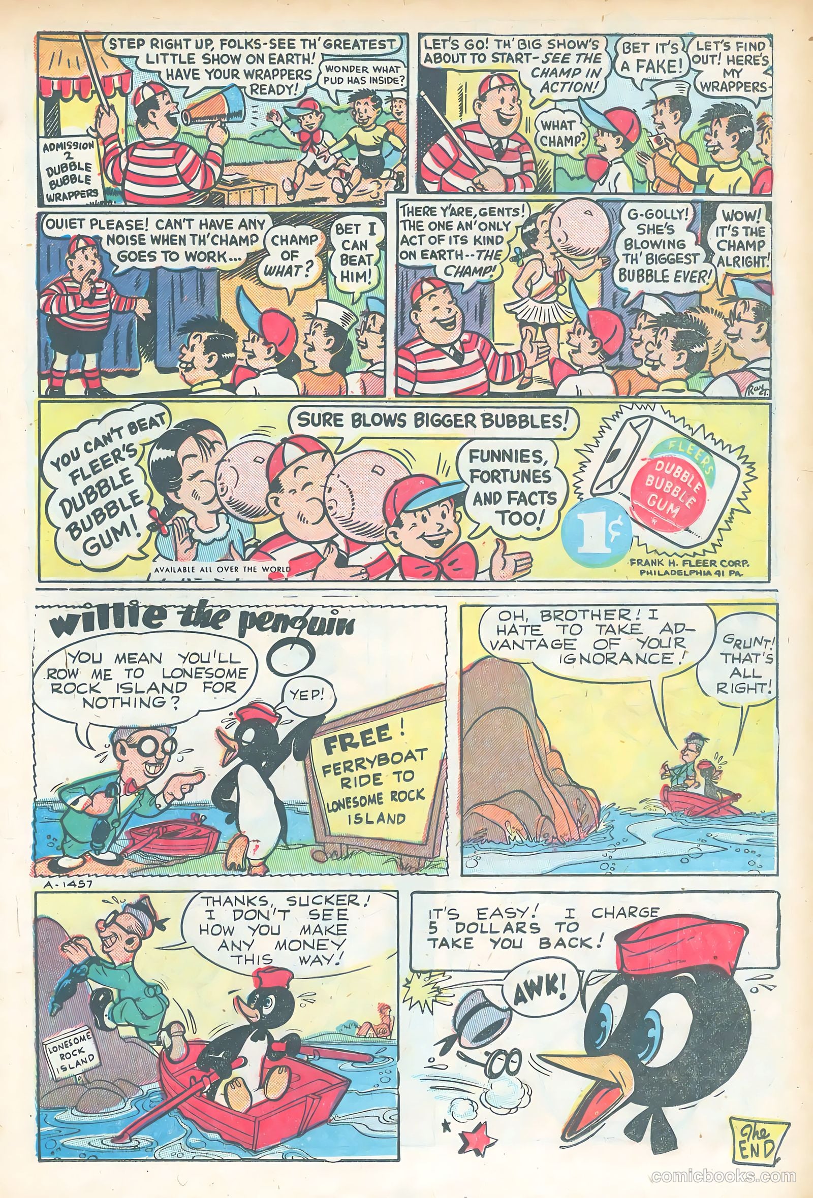 Willie the Penguin #3 (1951) — page 19 of 36