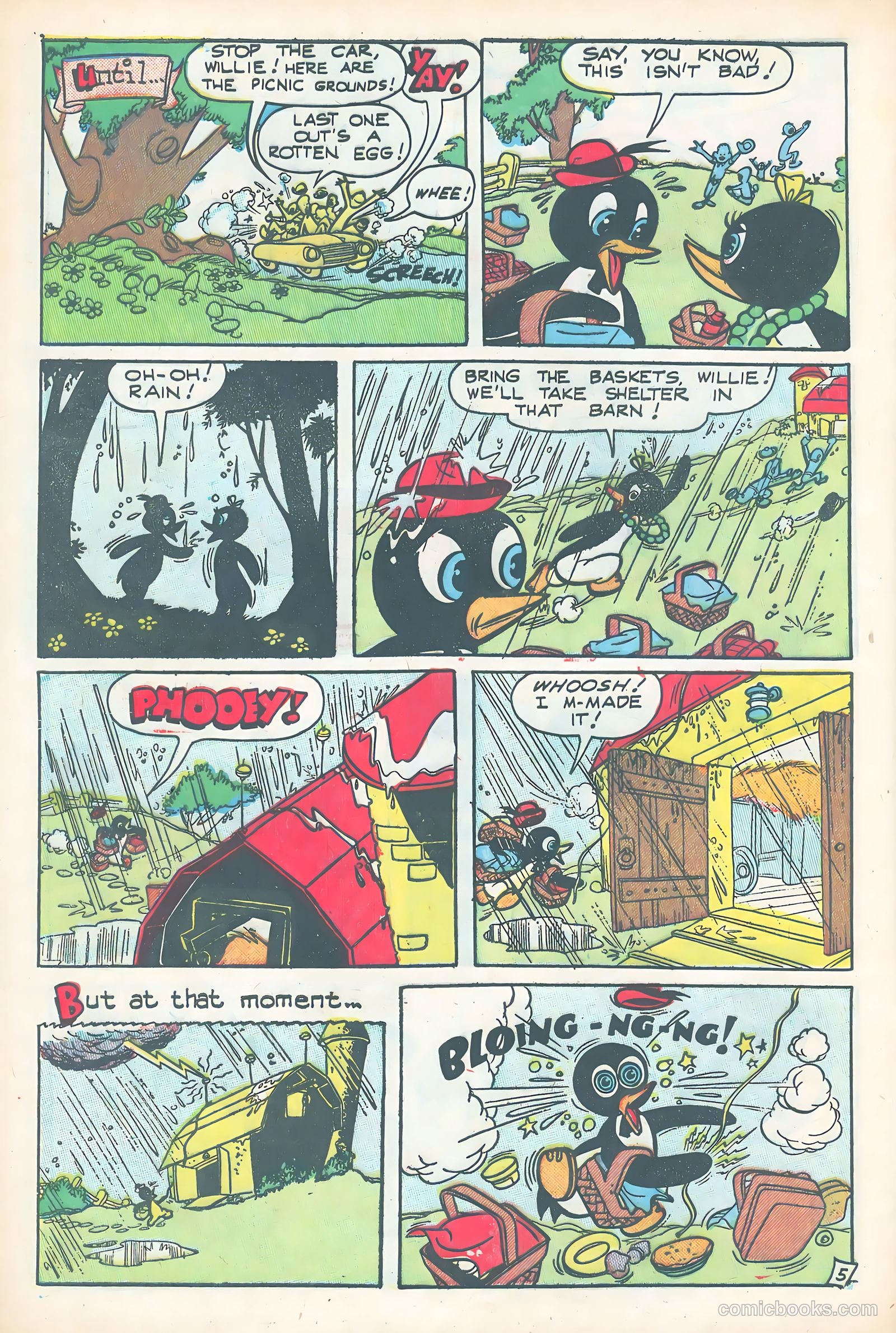 Willie the Penguin #3 (1951) — page 32 of 36