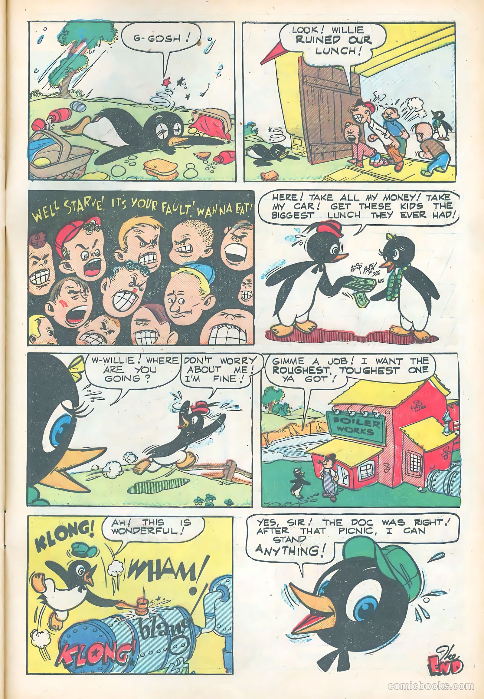 Willie the Penguin #3 (1951) — page 33 of 36