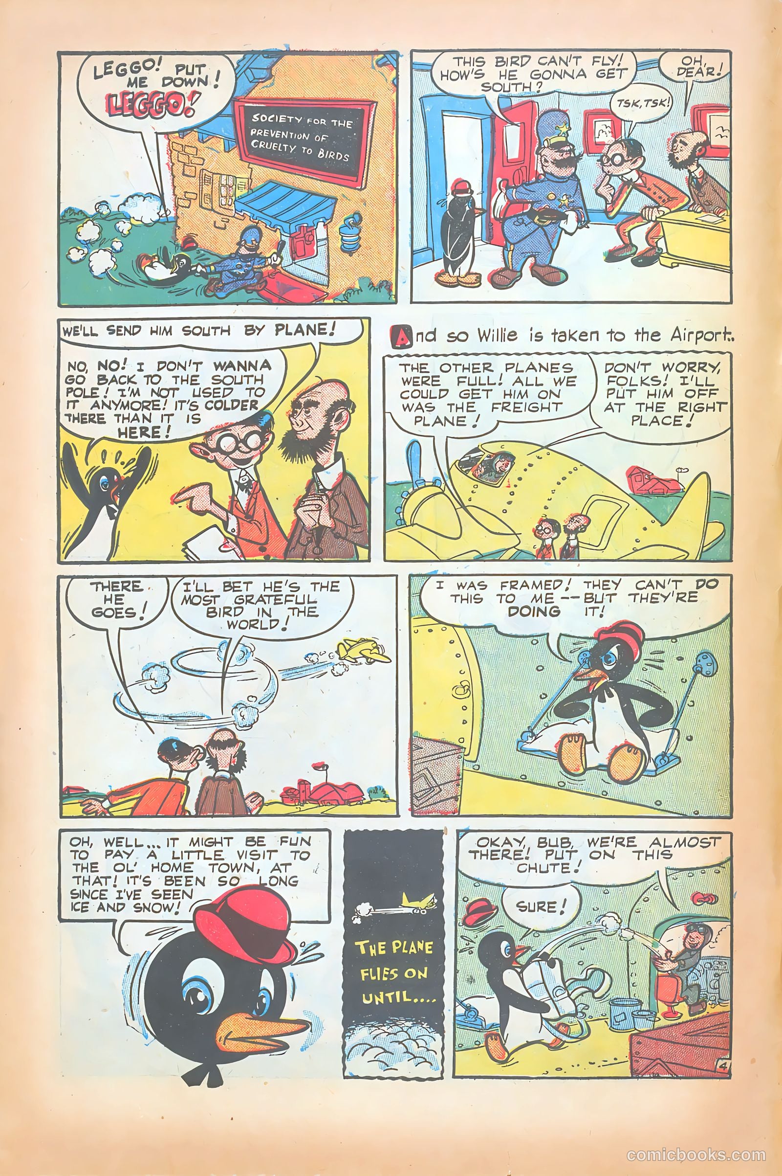 Willie the Penguin #4 (1951) — page 6 of 36