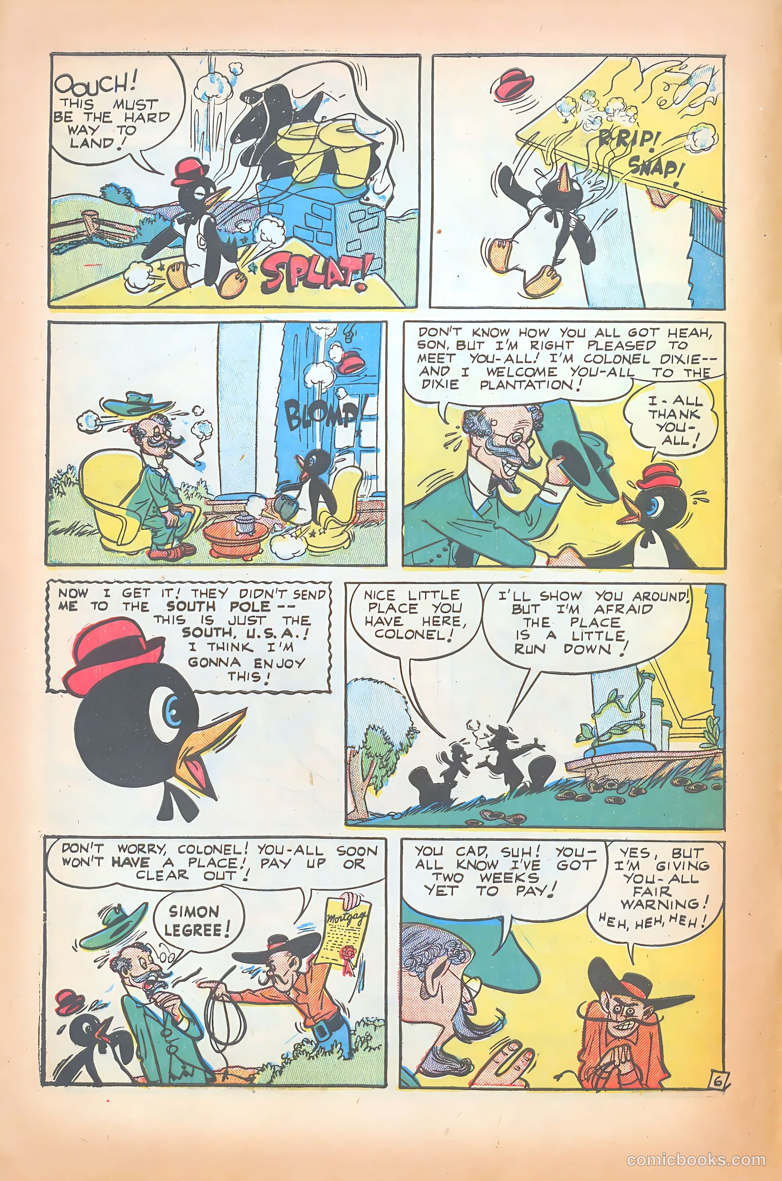 Willie the Penguin #4 (1951) — page 8 of 36