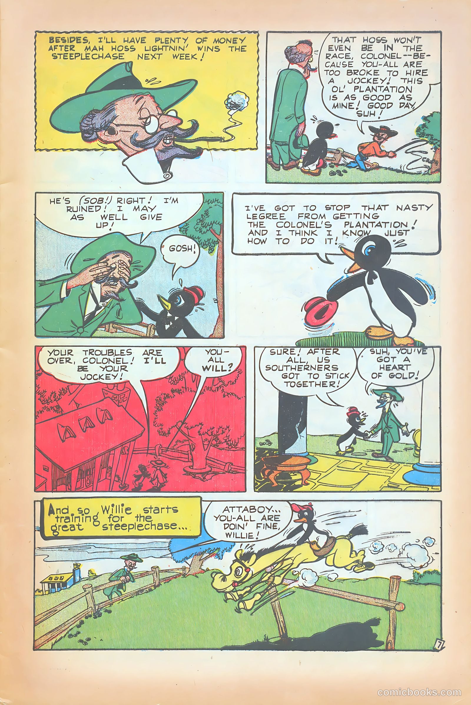 Willie the Penguin #4 (1951) — page 9 of 36