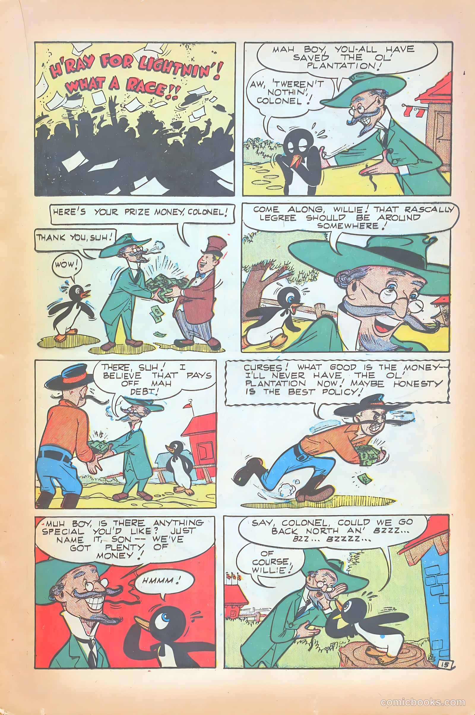 Willie the Penguin #4 (1951) — page 17 of 36