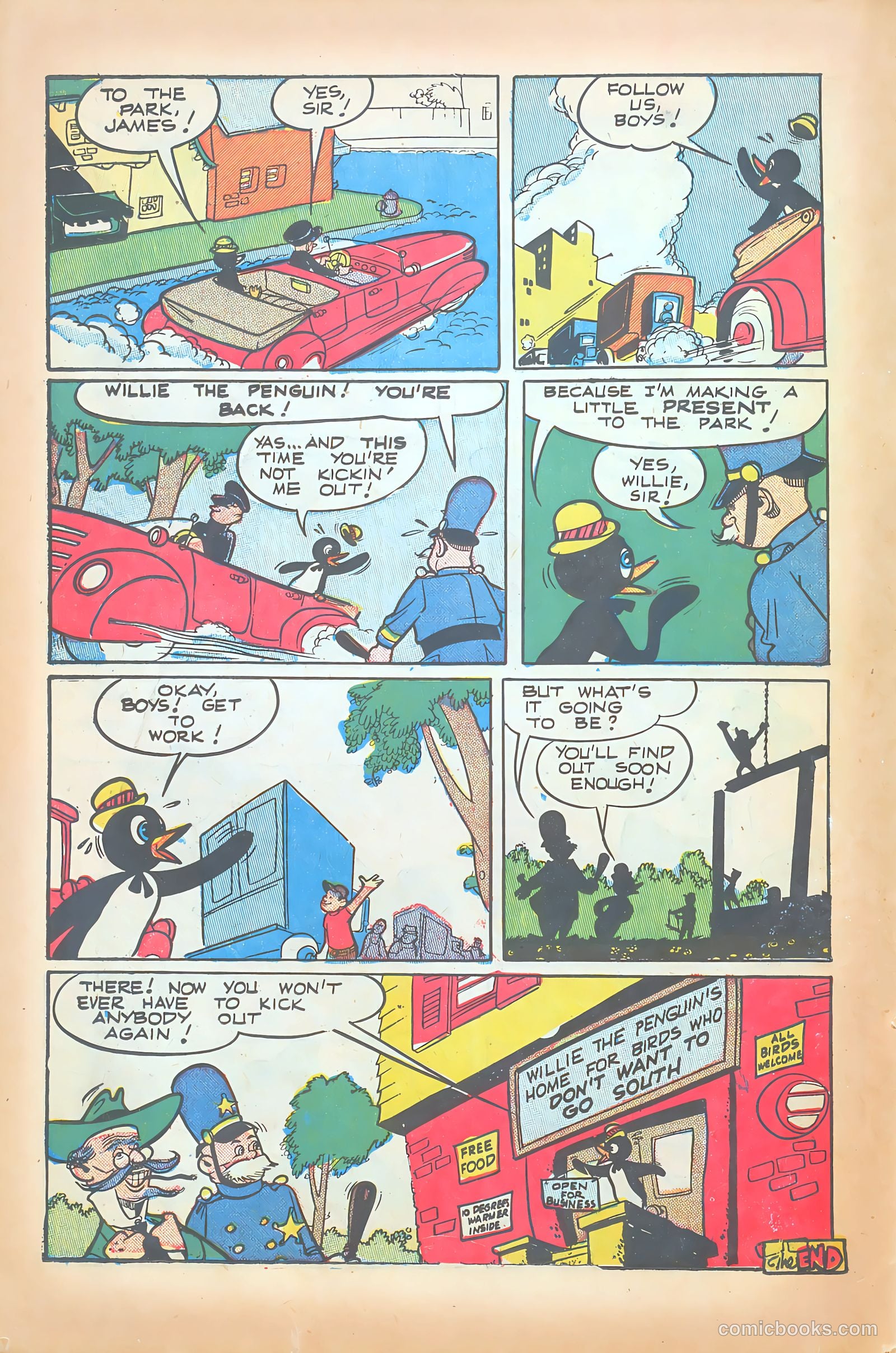 Willie the Penguin #4 (1951) — page 18 of 36