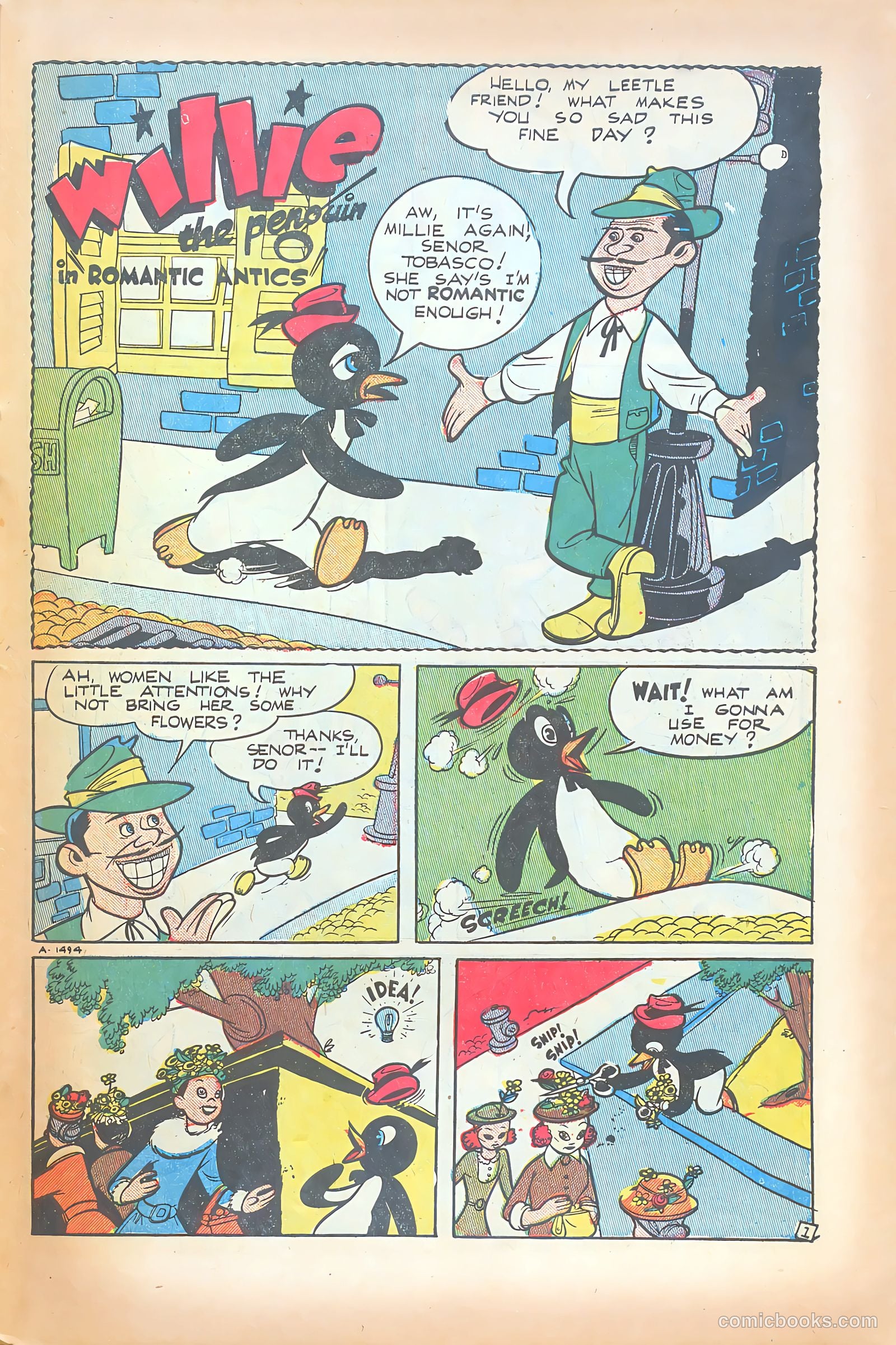 Willie the Penguin #4 (1951) — page 27 of 36