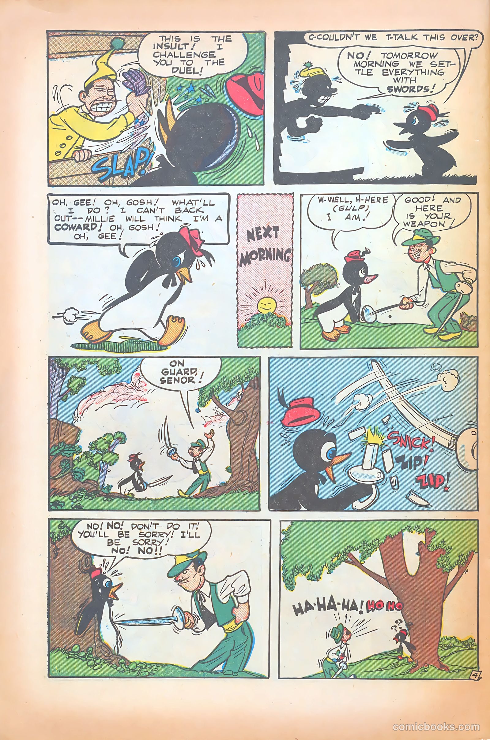 Willie the Penguin #4 (1951) — page 30 of 36