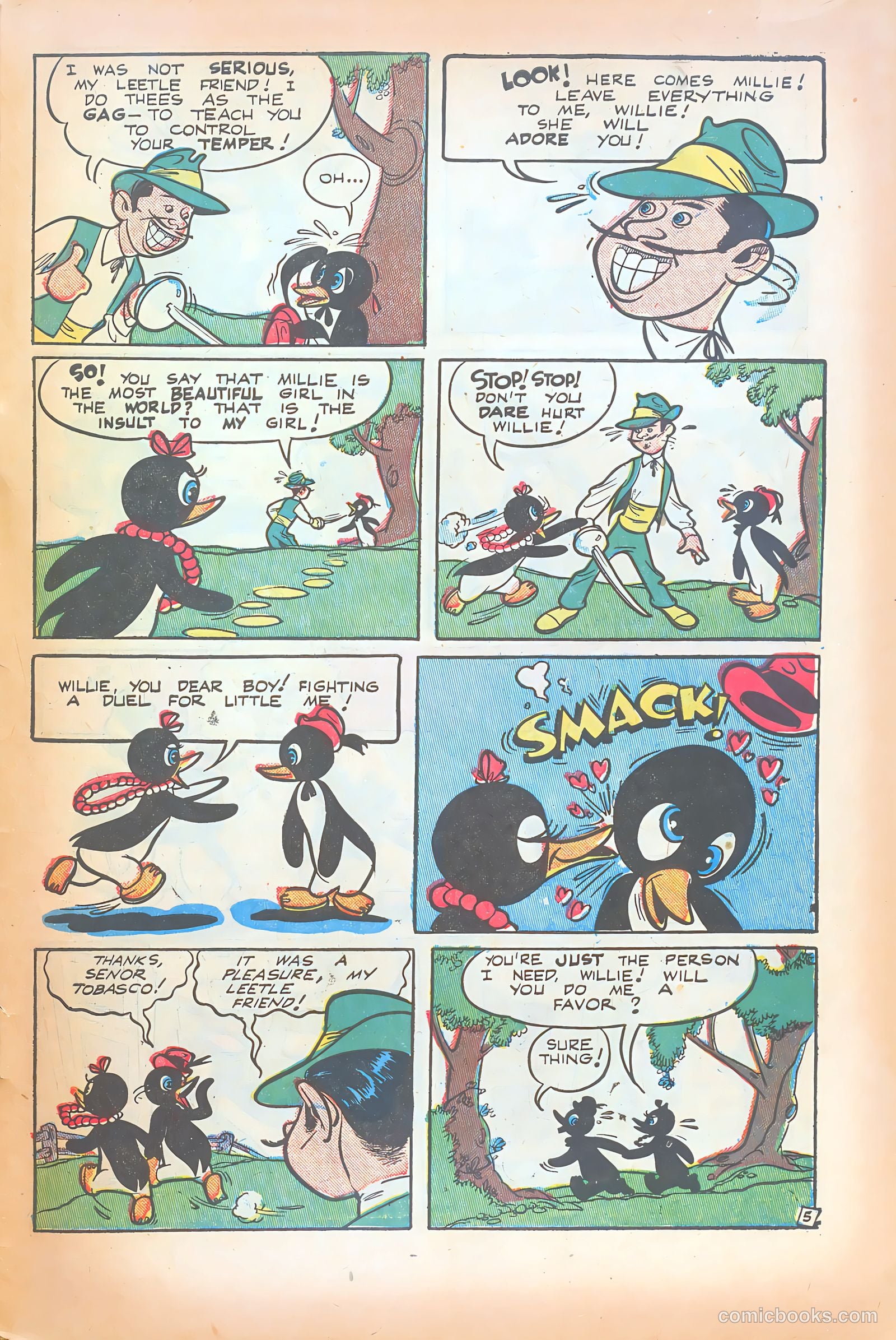 Willie the Penguin #4 (1951) — page 31 of 36