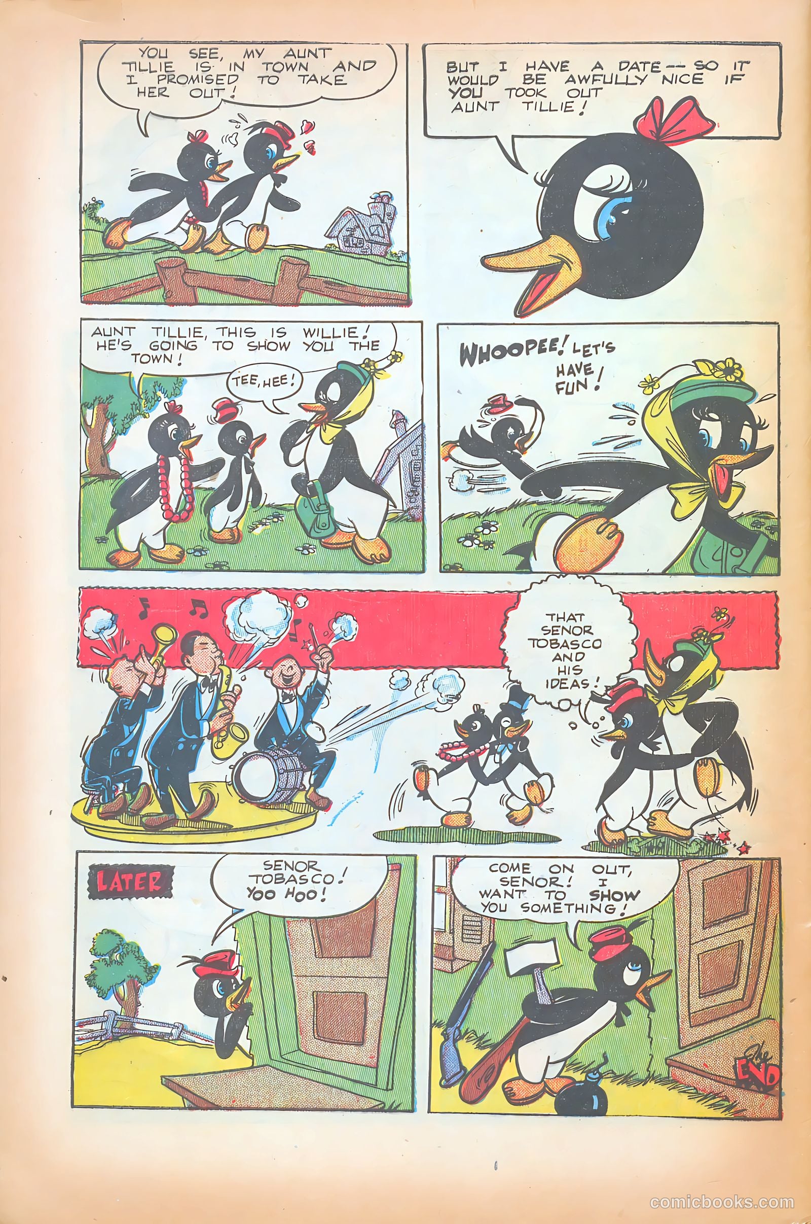 Willie the Penguin #4 (1951) — page 32 of 36