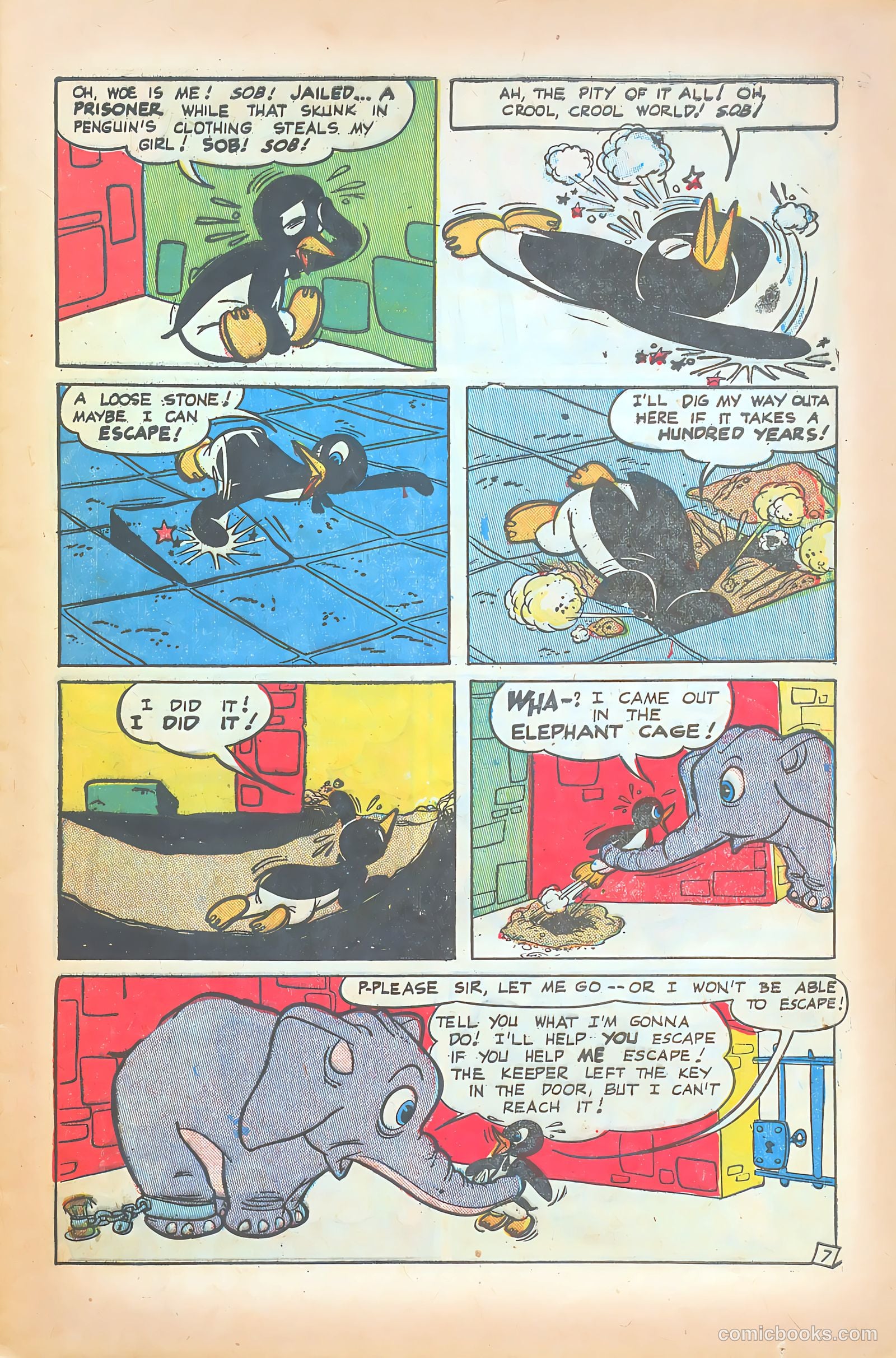 Willie the Penguin #5 (1952) — page 9 of 36