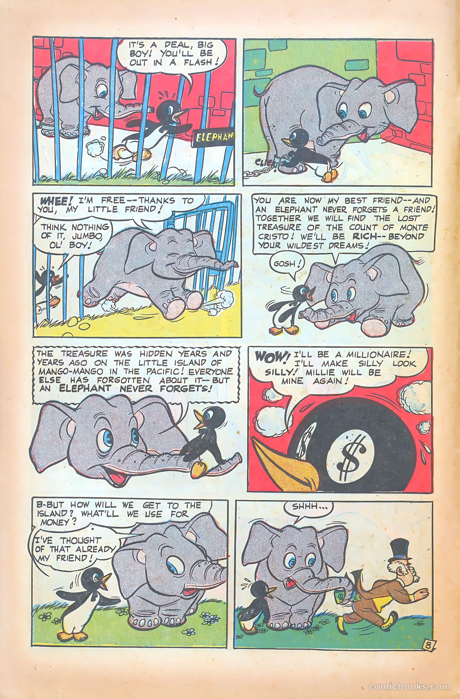 Willie the Penguin #5 (1952) — page 10 of 36