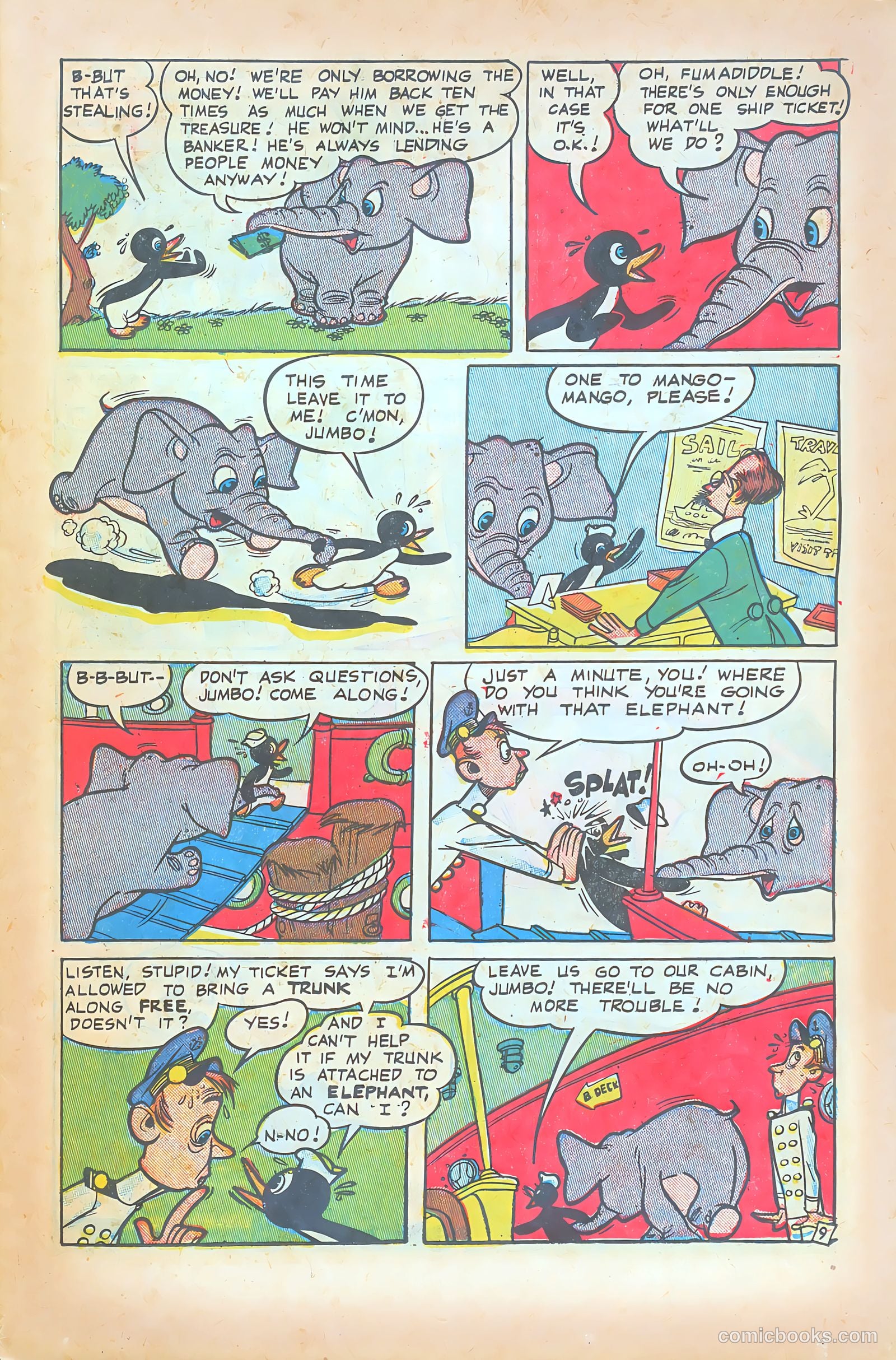 Willie the Penguin #5 (1952) — page 11 of 36