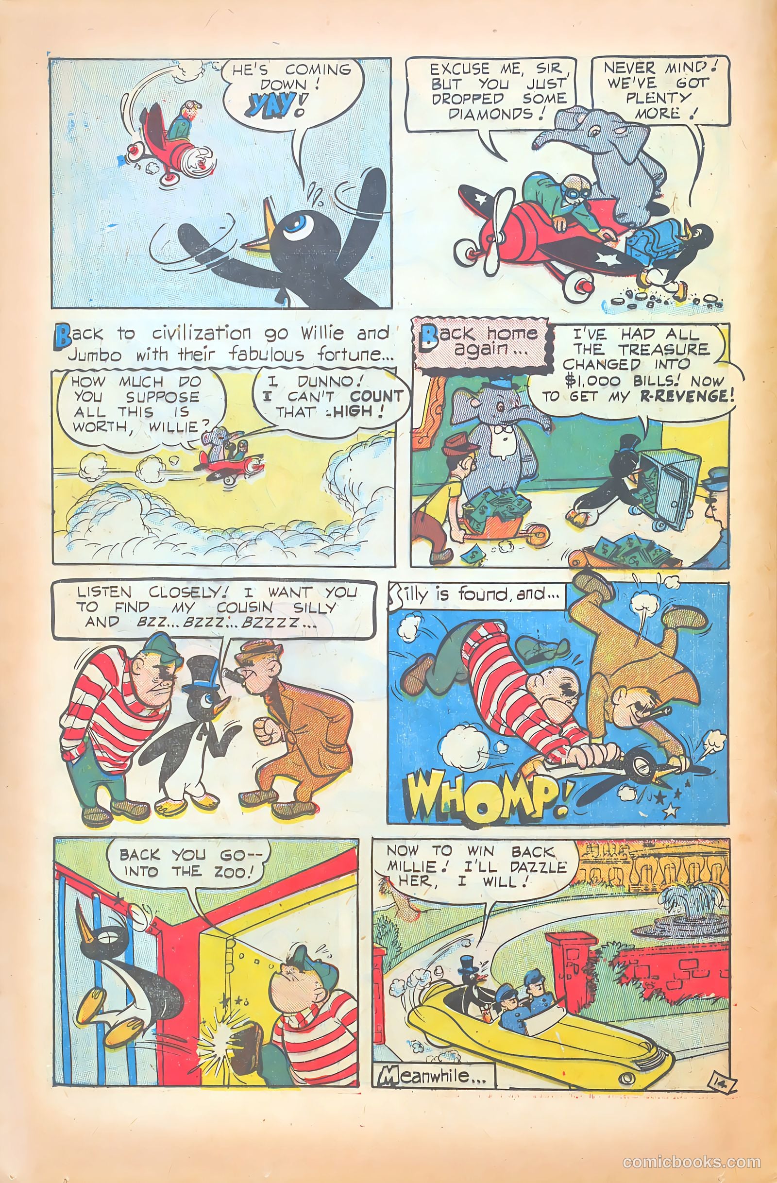 Willie the Penguin #5 (1952) — page 16 of 36