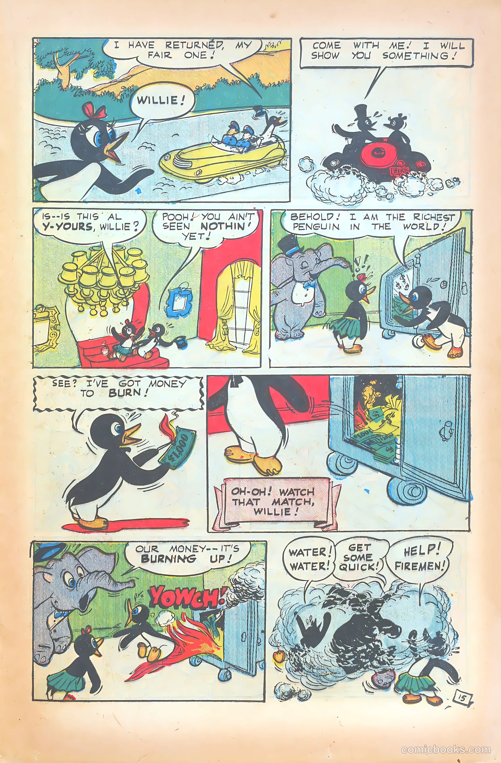 Willie the Penguin #5 (1952) — page 17 of 36