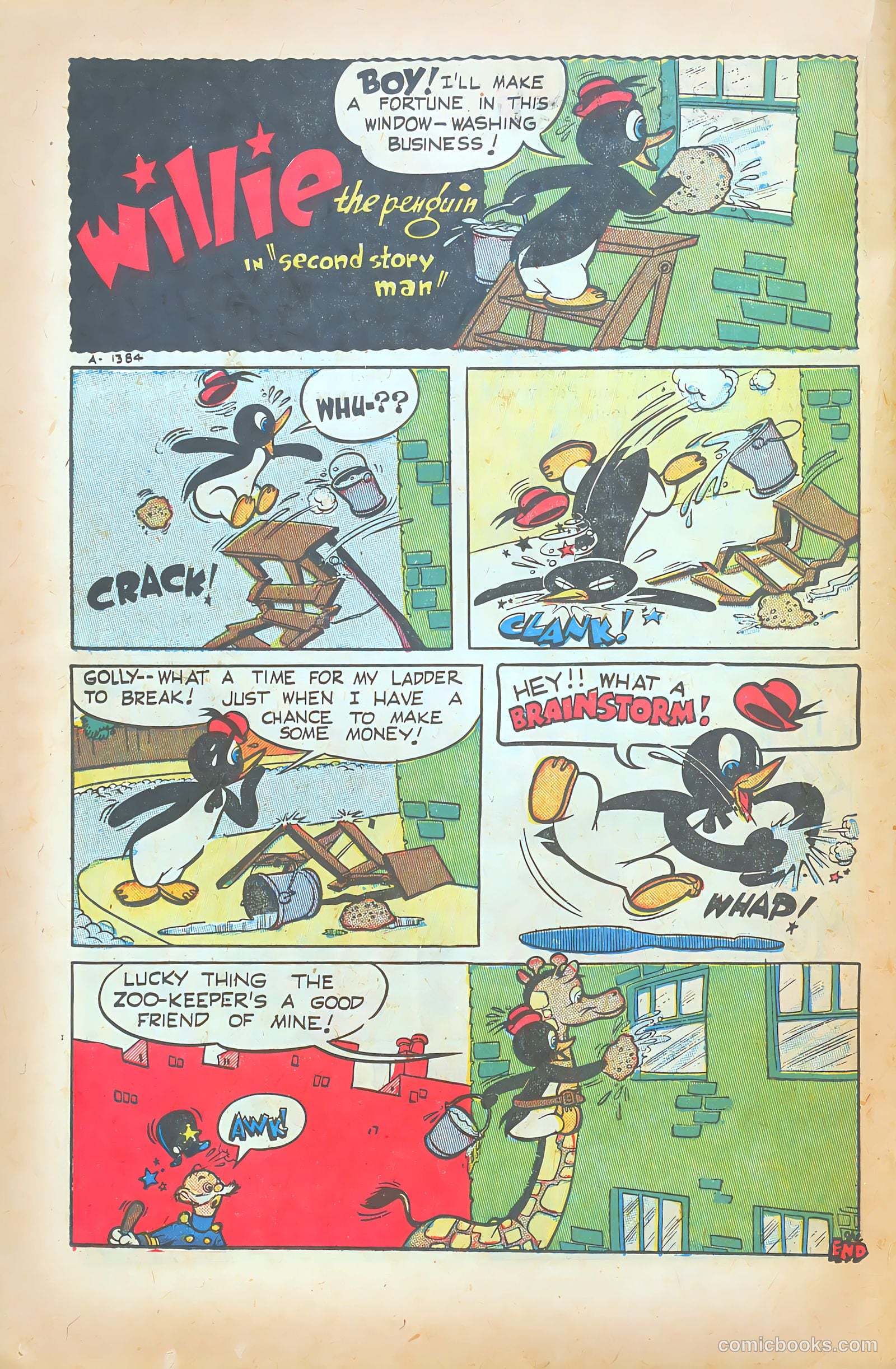 Willie the Penguin #5 (1952) — page 22 of 36