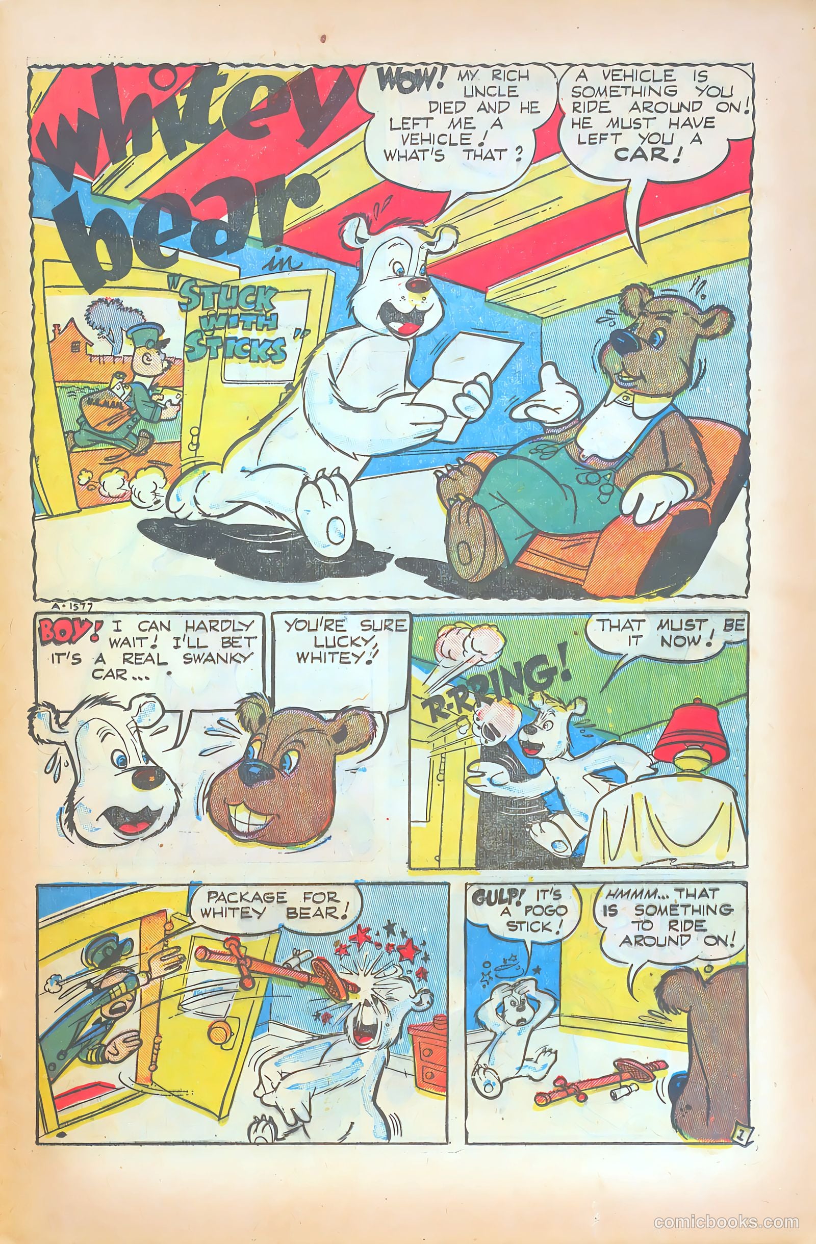 Willie the Penguin #5 (1952) — page 25 of 36