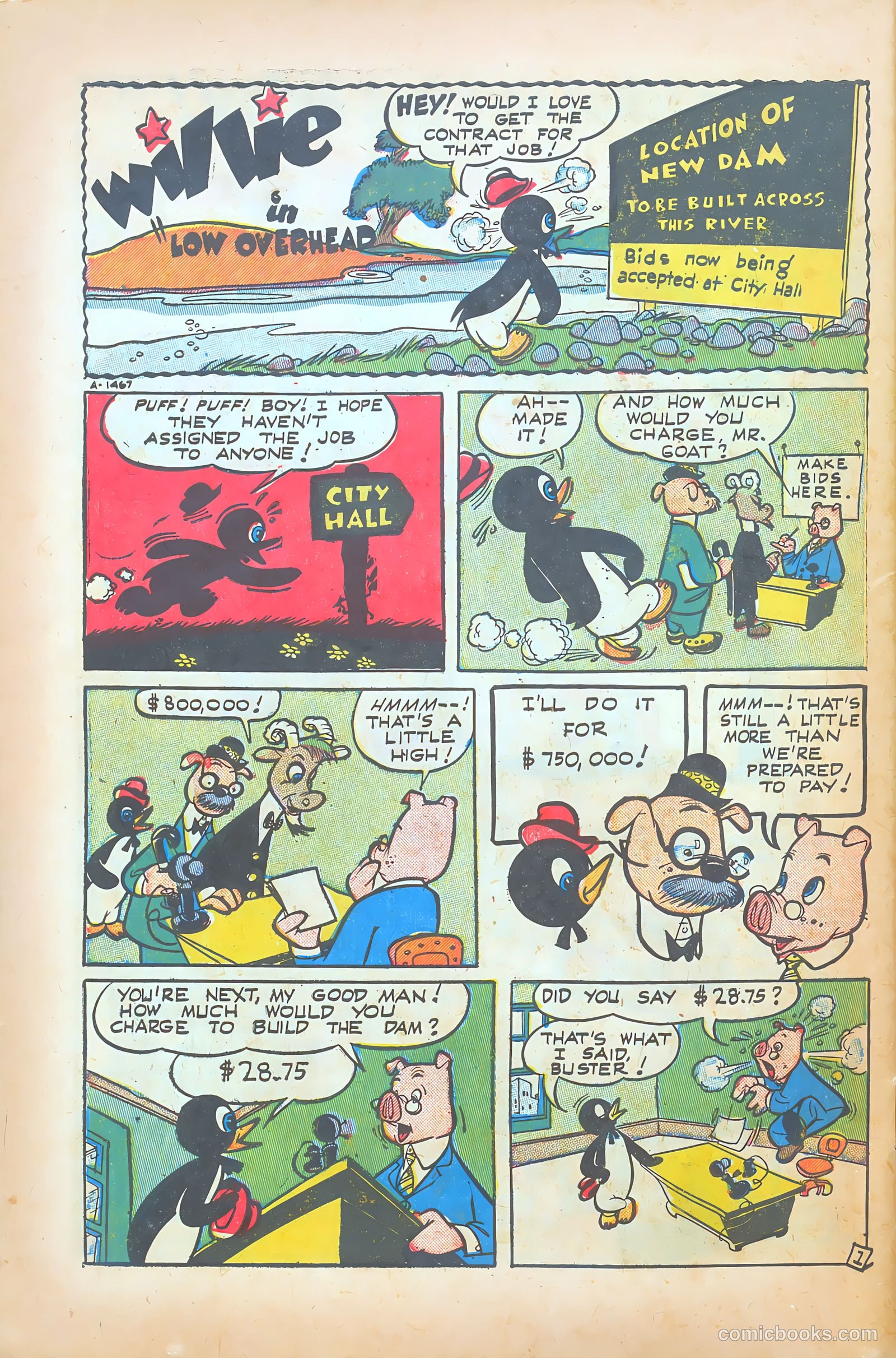 Willie the Penguin #5 (1952) — page 30 of 36