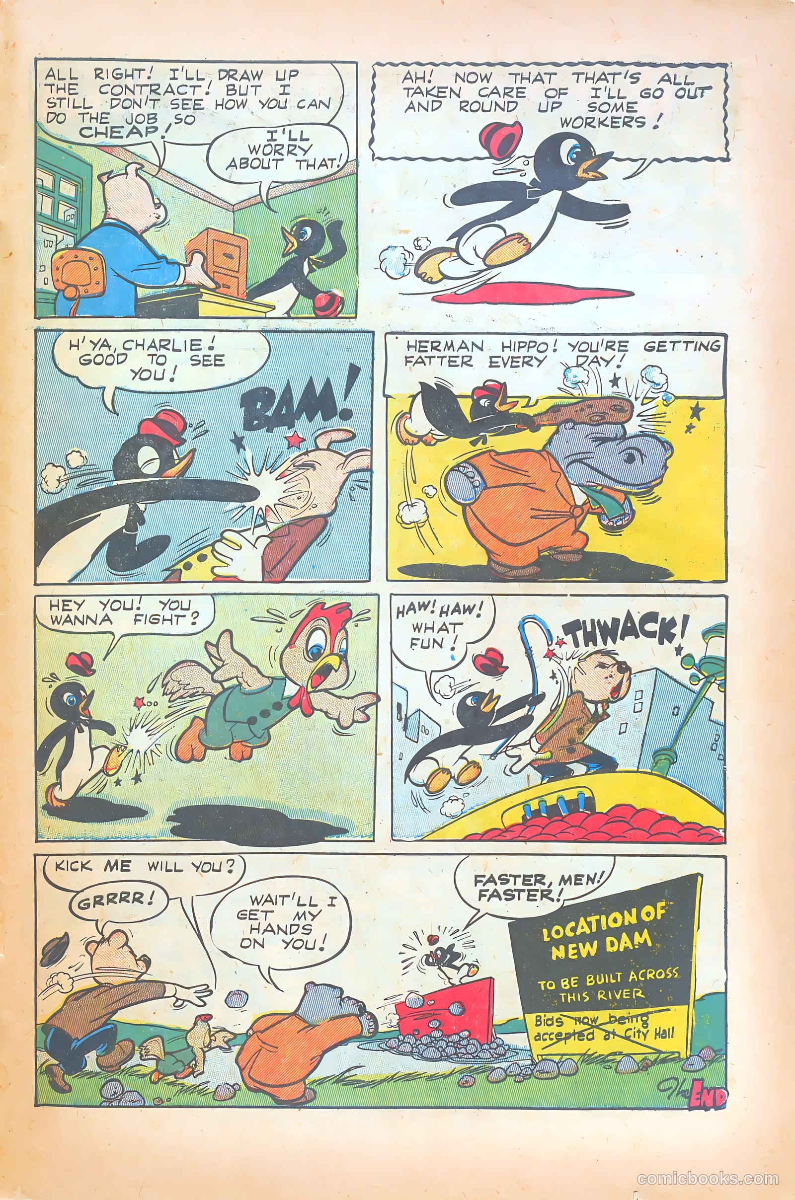 Willie the Penguin #5 (1952) — page 31 of 36