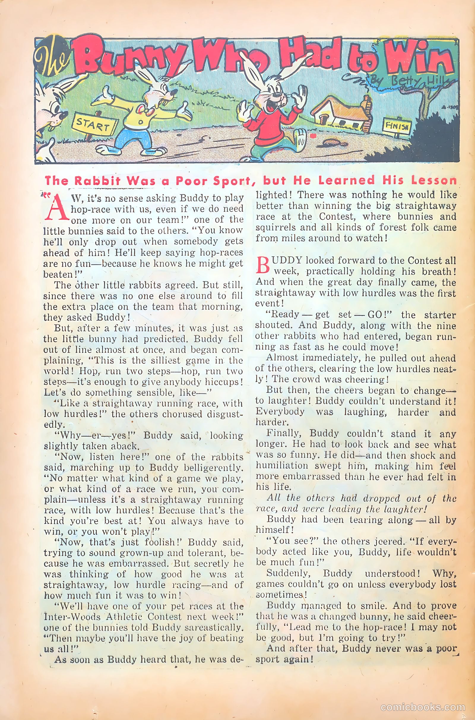 Willie the Penguin #5 (1952) — page 32 of 36