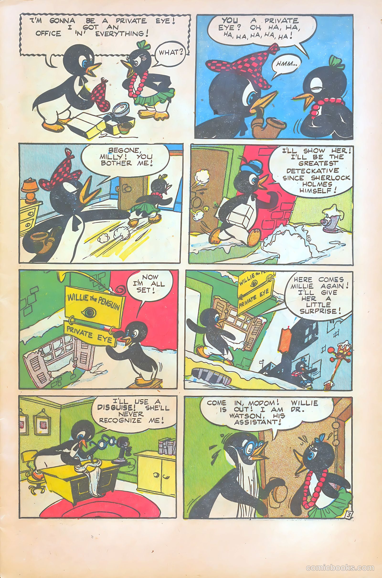 Willie the Penguin #6 (1952) — page 5 of 36