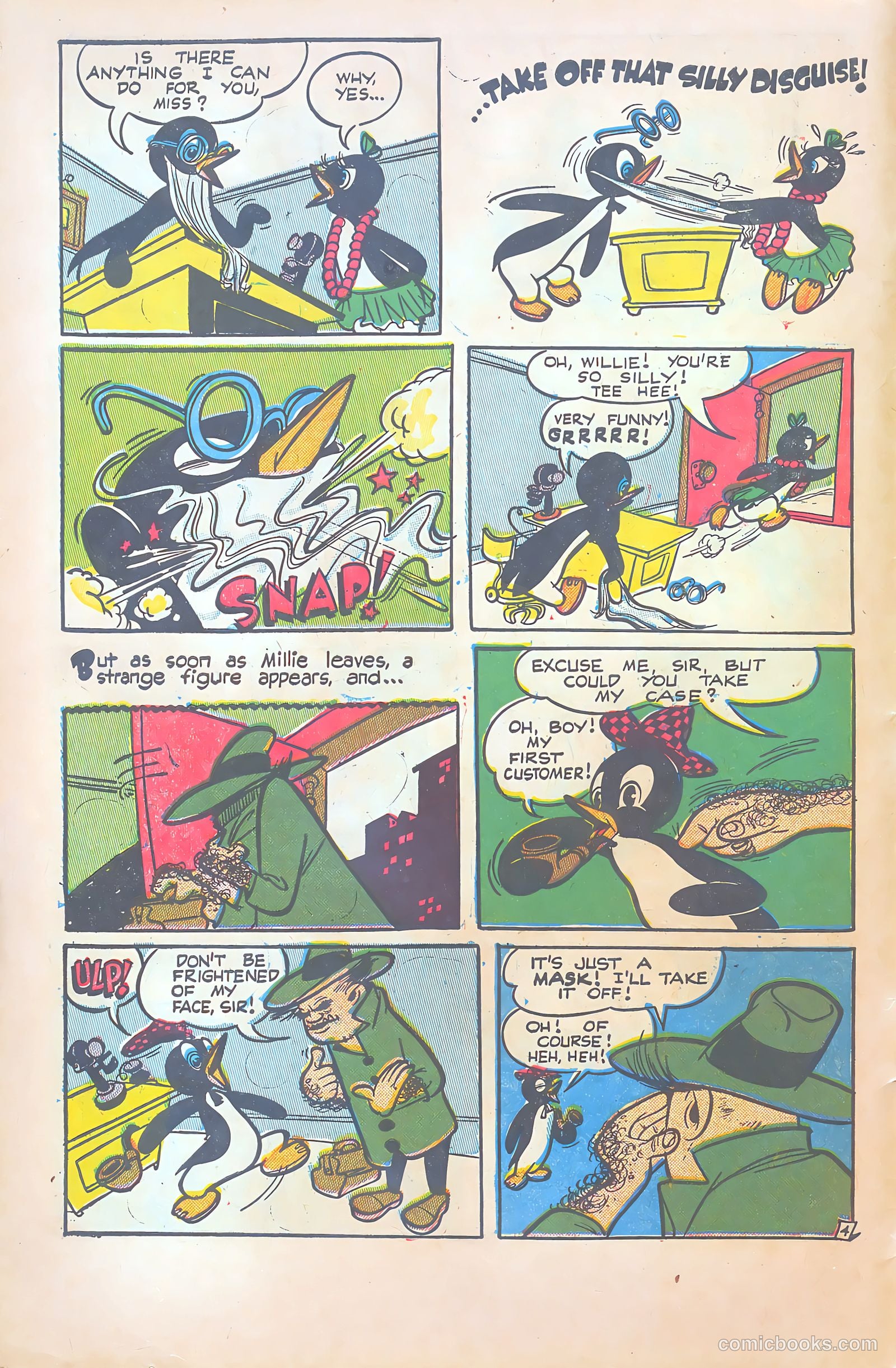 Willie the Penguin #6 (1952) — page 6 of 36