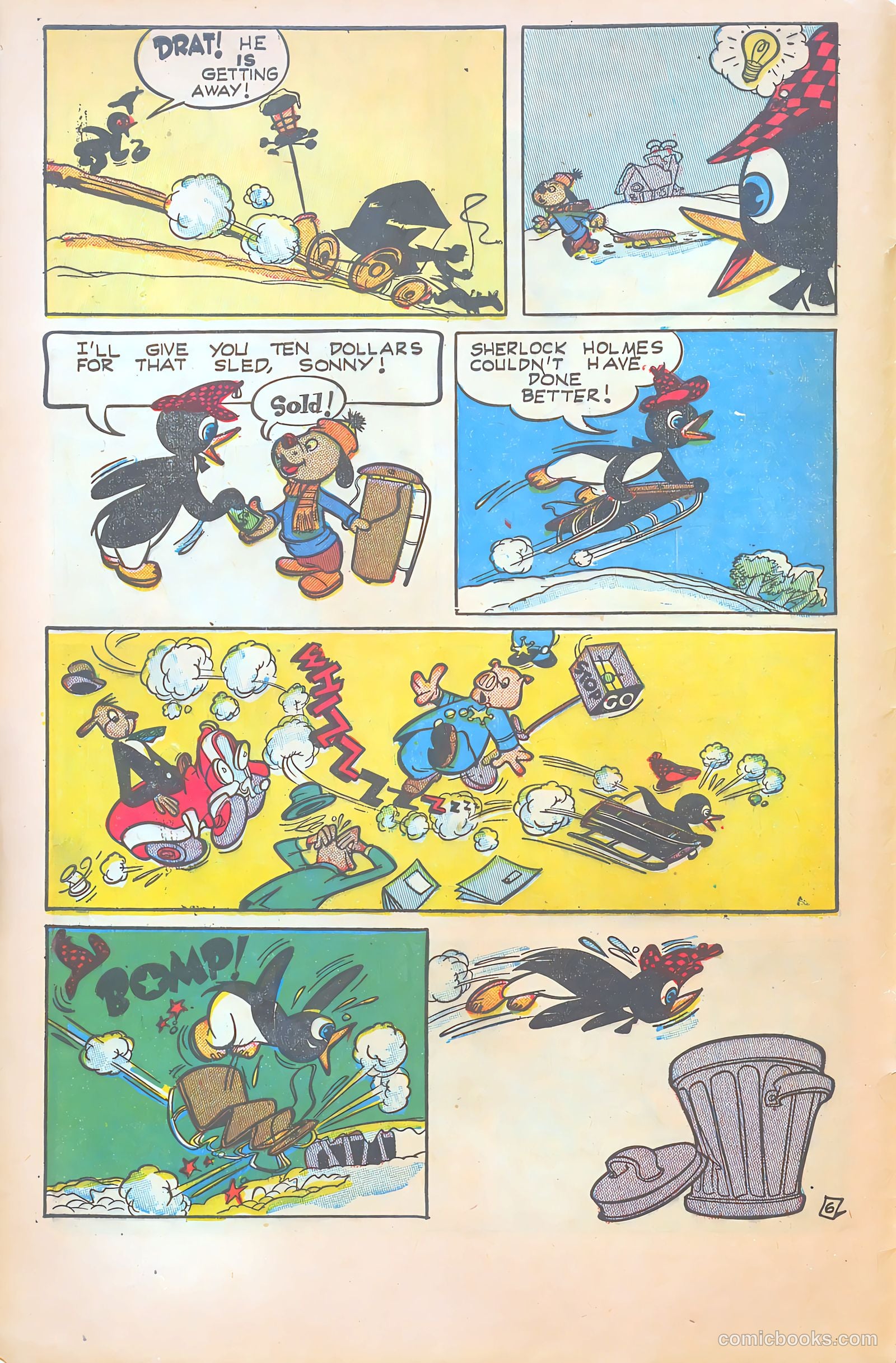 Willie the Penguin #6 (1952) — page 8 of 36