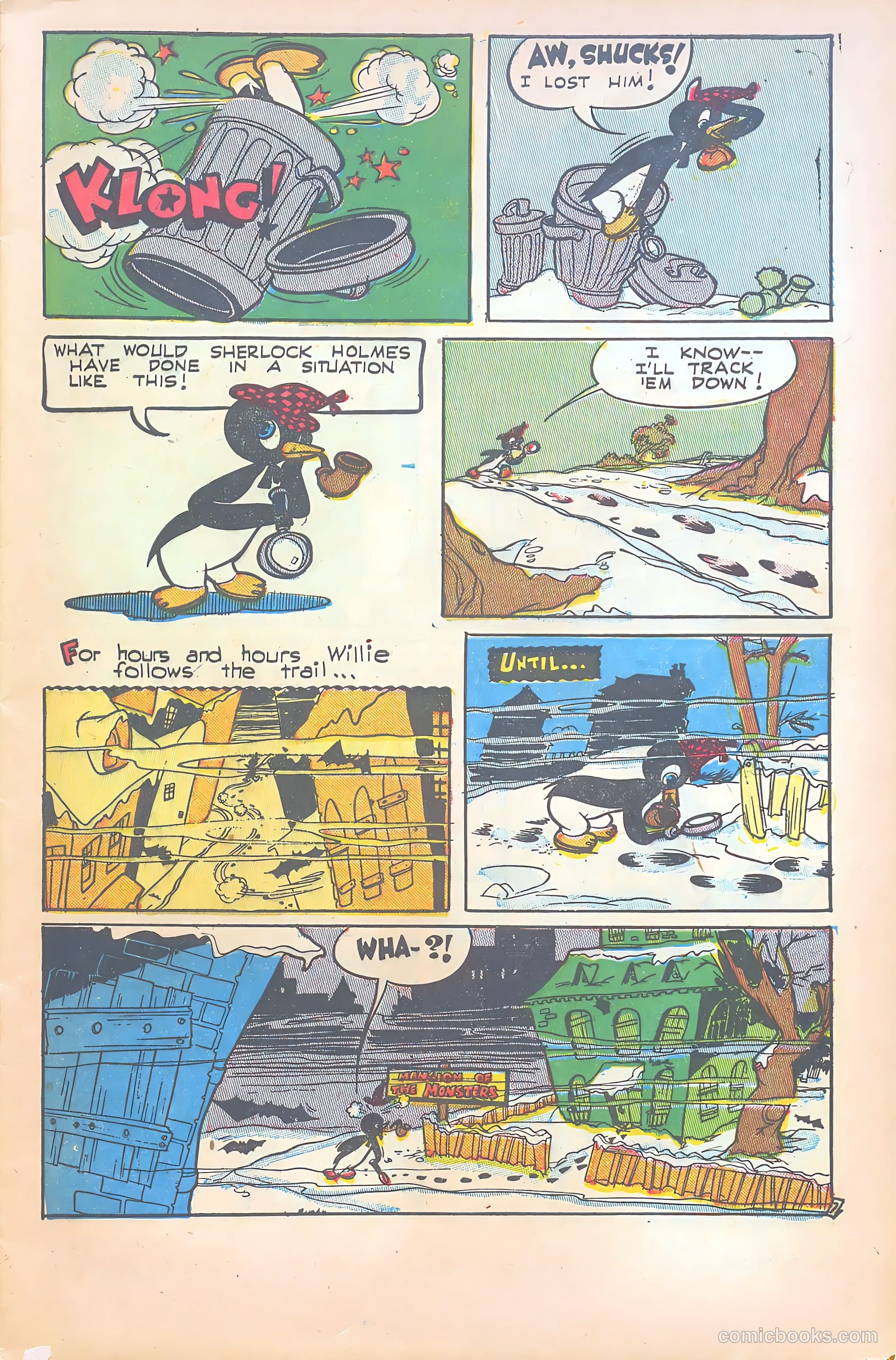 Willie the Penguin #6 (1952) — page 9 of 36