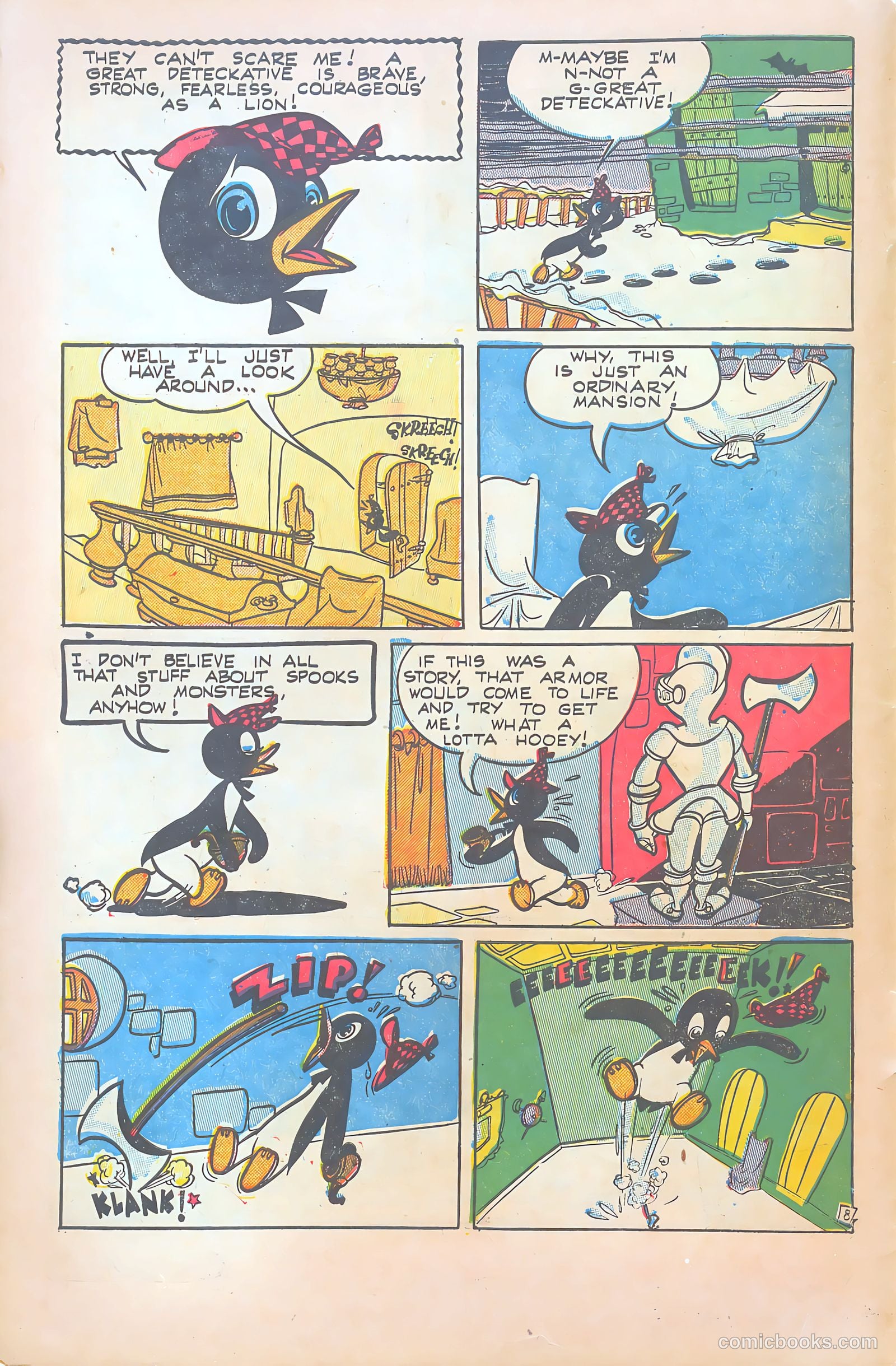 Willie the Penguin #6 (1952) — page 10 of 36