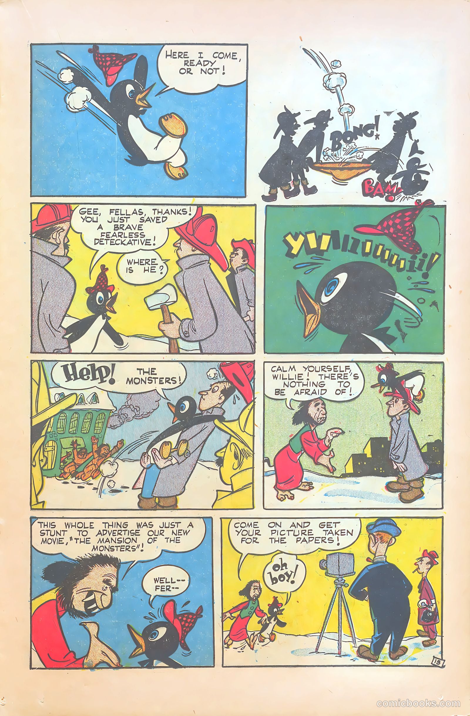 Willie the Penguin #6 (1952) — page 17 of 36