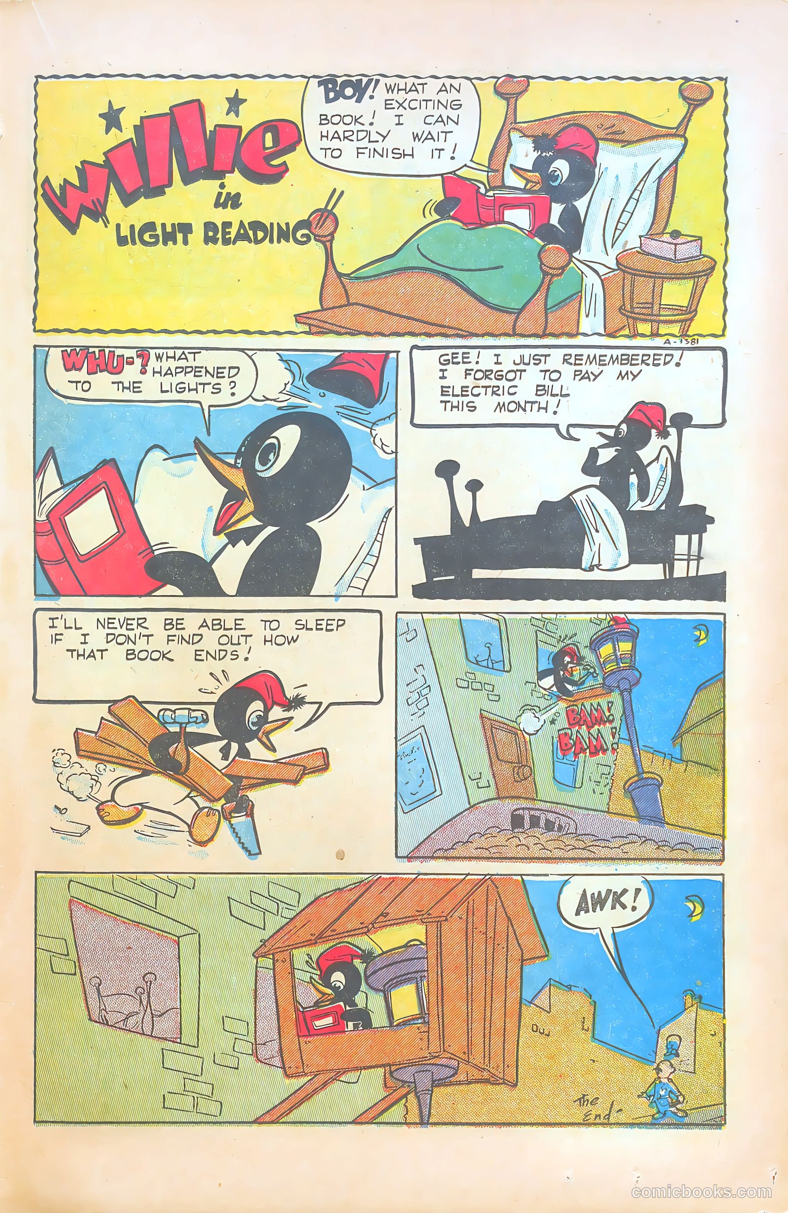 Willie the Penguin #6 (1952) — page 19 of 36