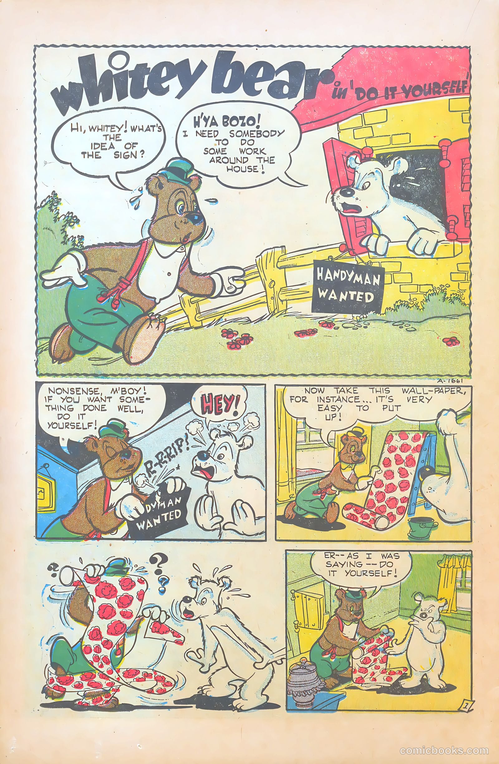 Willie the Penguin #6 (1952) — page 22 of 36