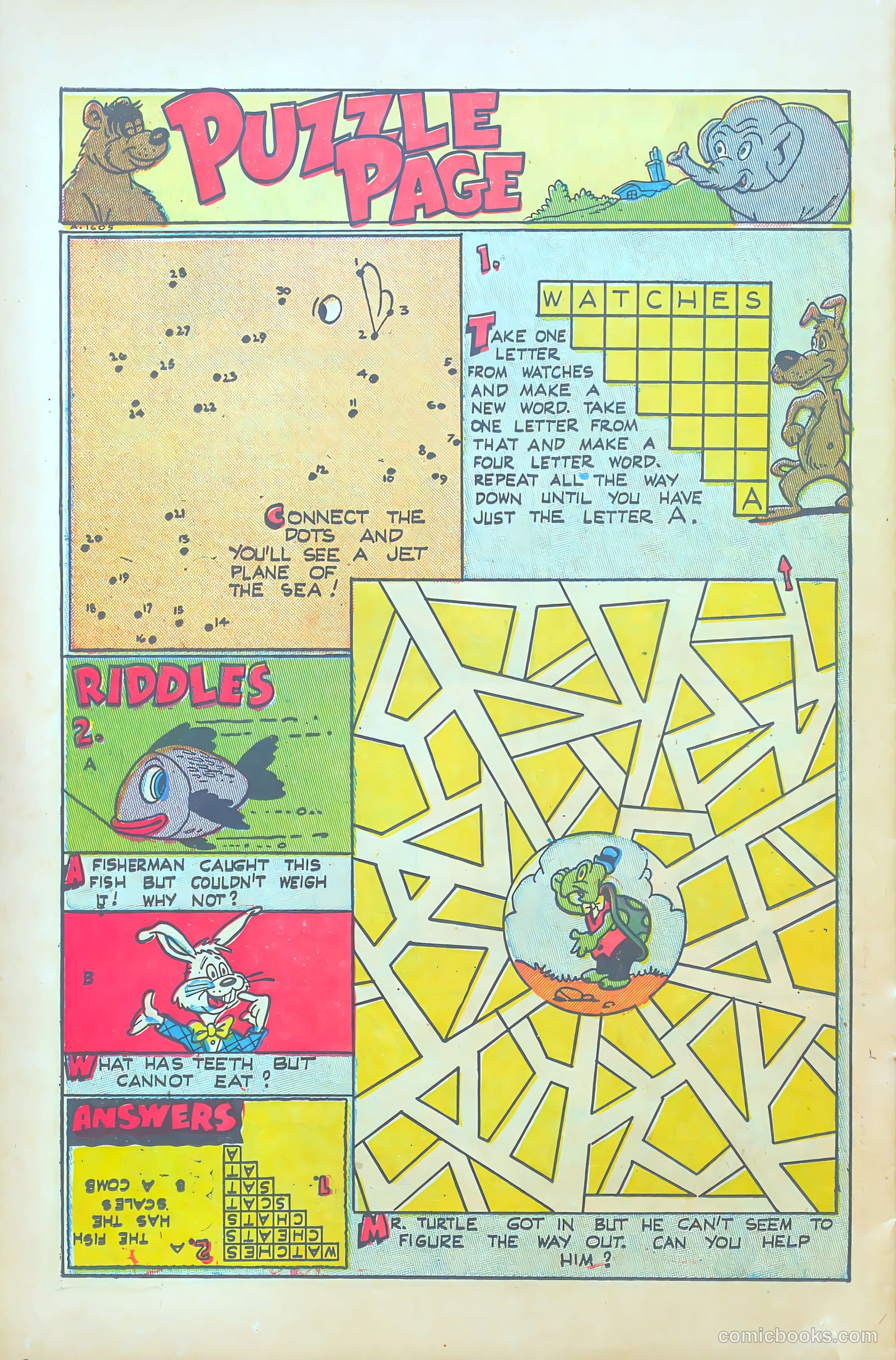 Willie the Penguin #6 (1952) — page 26 of 36