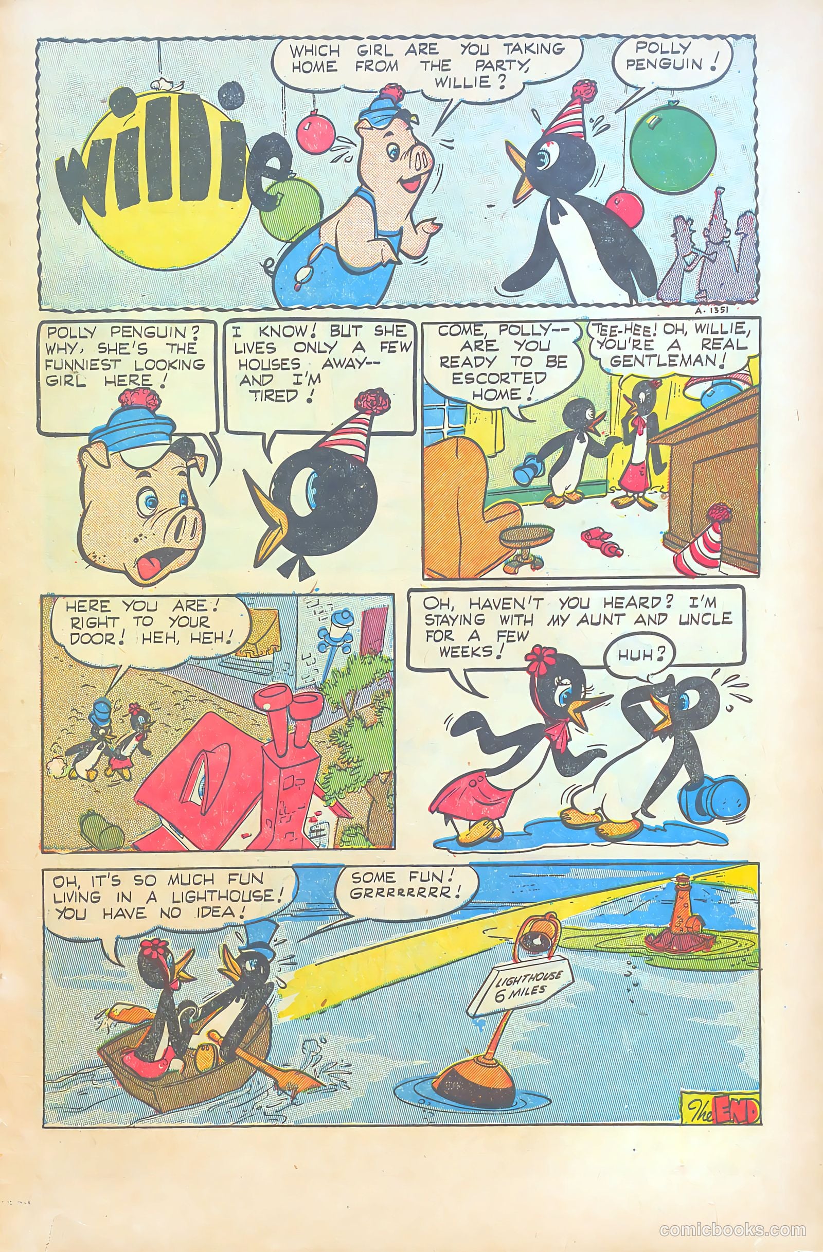 Willie the Penguin #6 (1952) — page 27 of 36