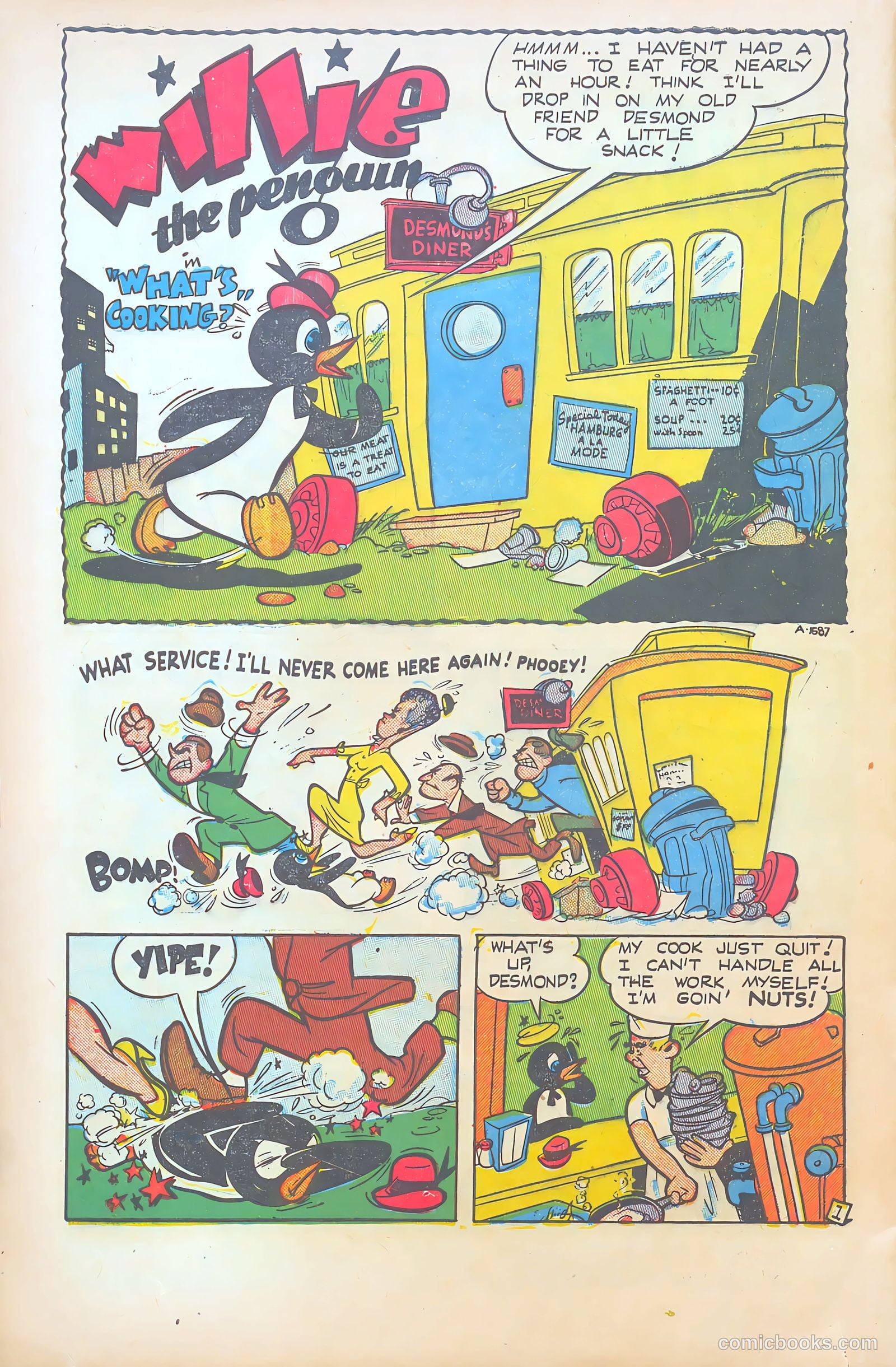 Willie the Penguin #6 (1952) — page 28 of 36