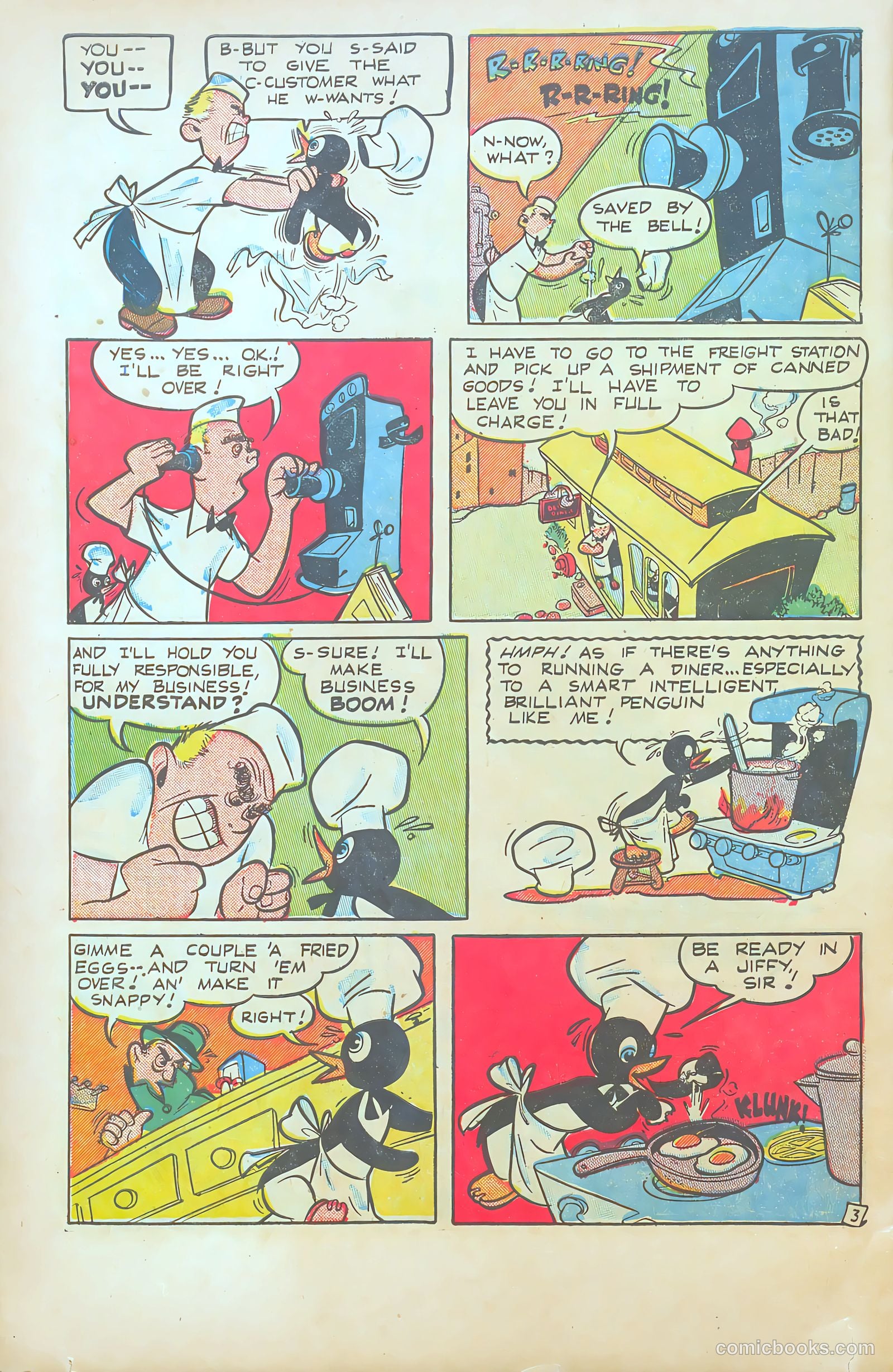 Willie the Penguin #6 (1952) — page 30 of 36