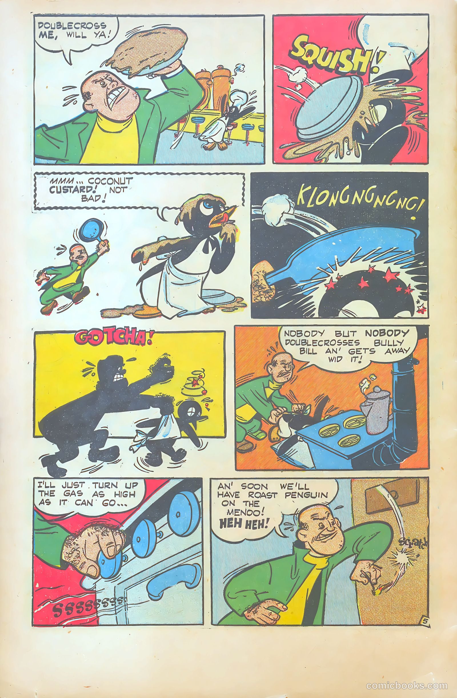 Willie the Penguin #6 (1952) — page 32 of 36