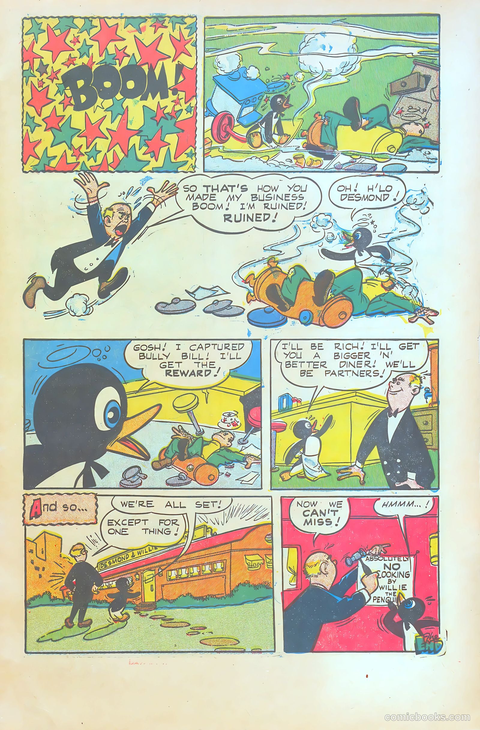 Willie the Penguin #6 (1952) — page 33 of 36