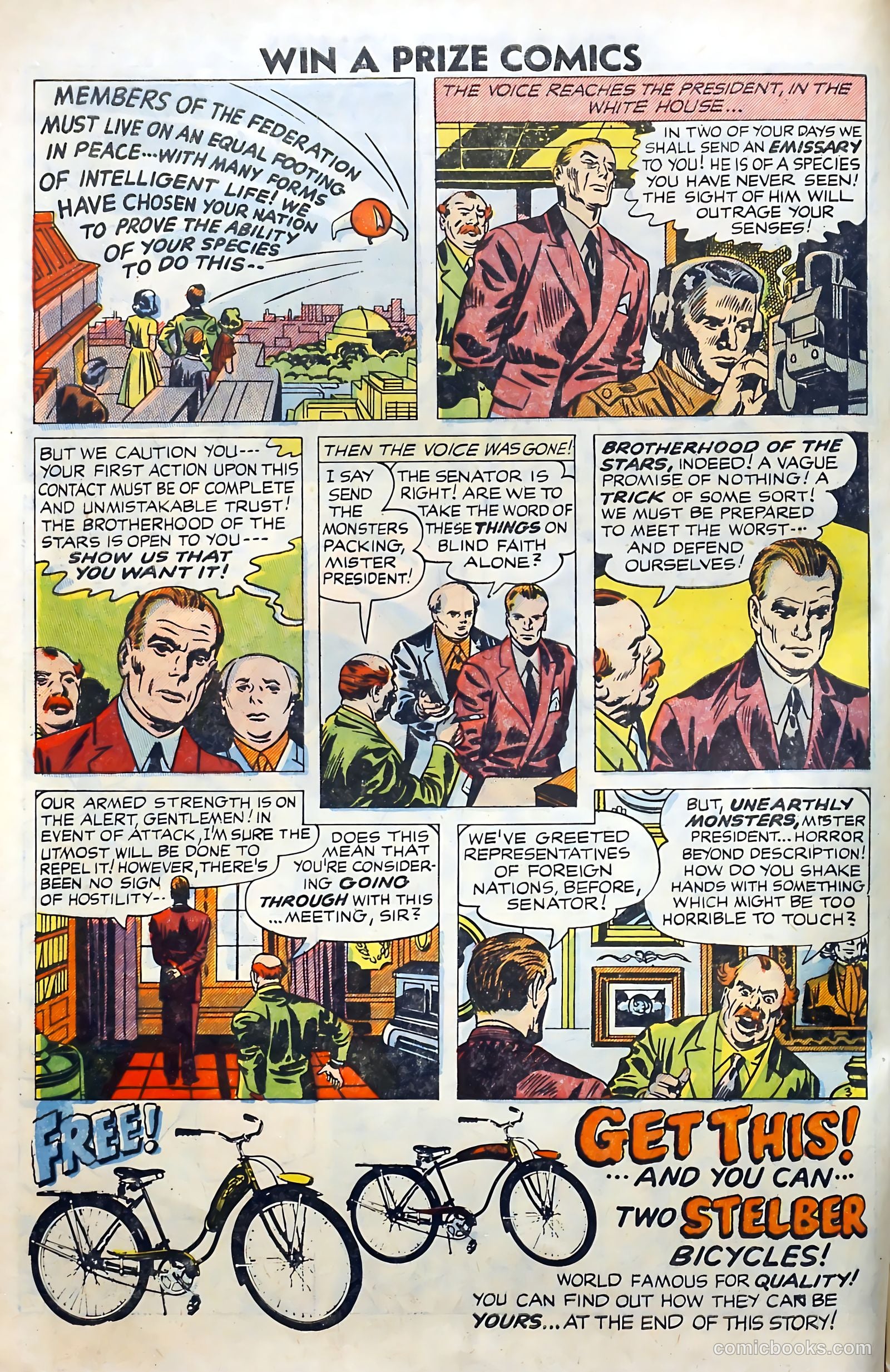 Win a Prize Comics #1 (1955) — page 6 of 36