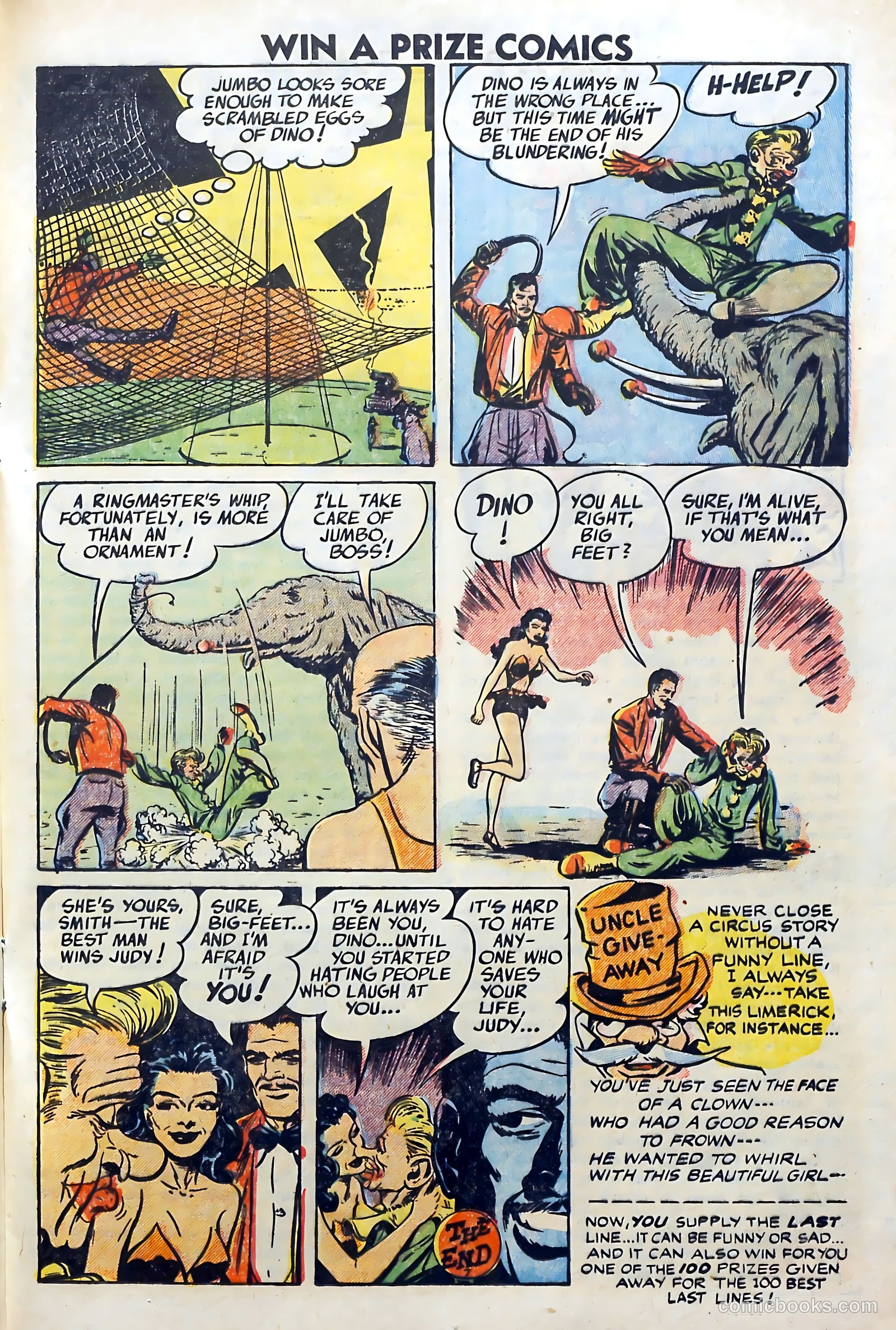 Win a Prize Comics #1 (1955) — page 17 of 36