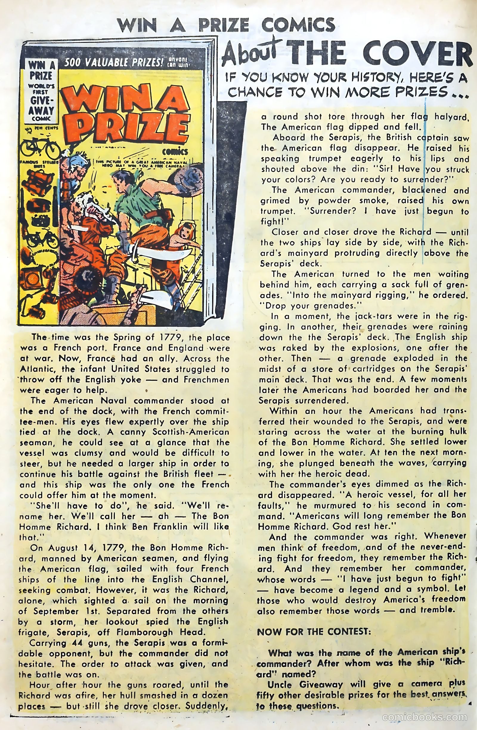 Win a Prize Comics #1 (1955) — page 18 of 36