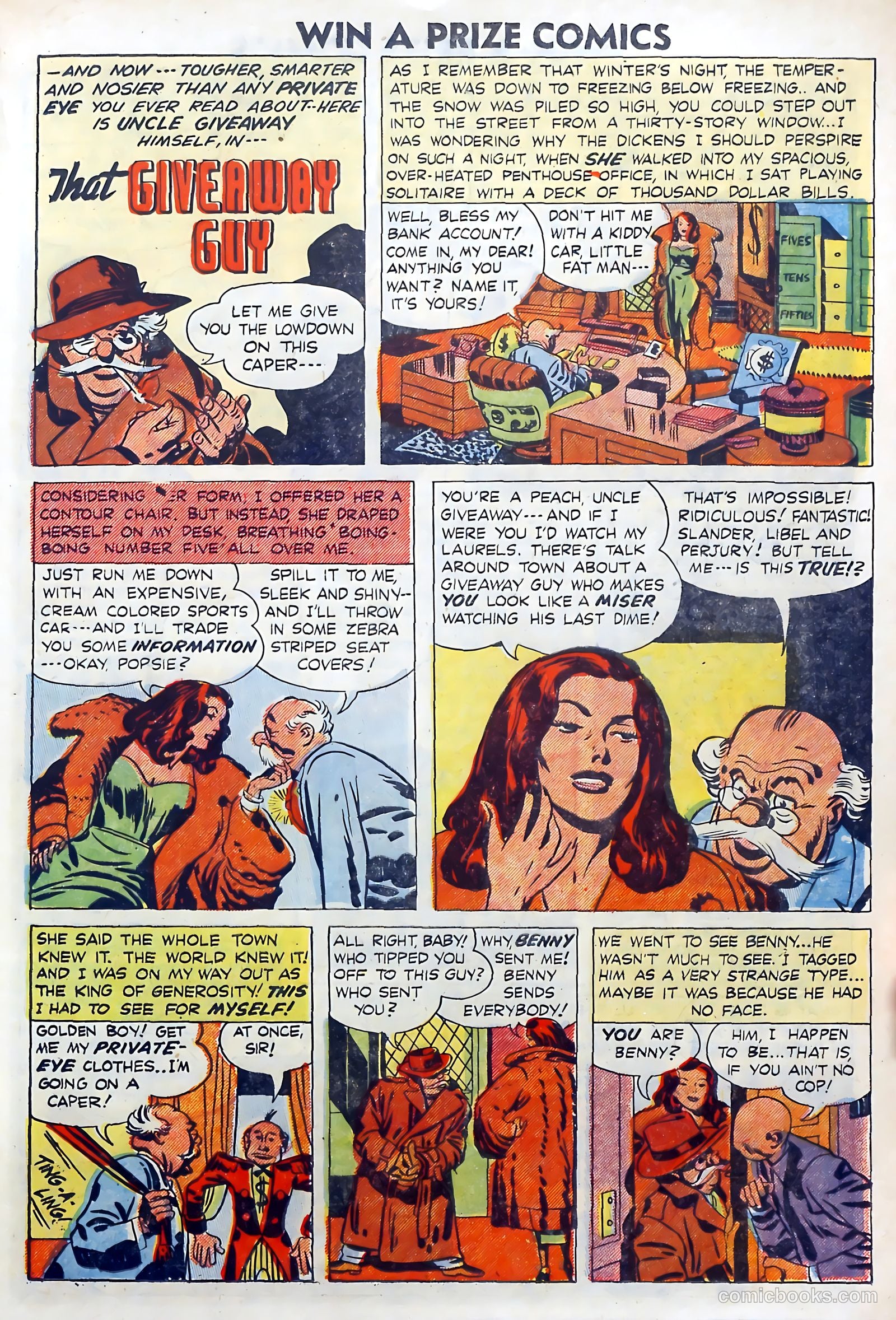 Win a Prize Comics #1 (1955) — page 19 of 36