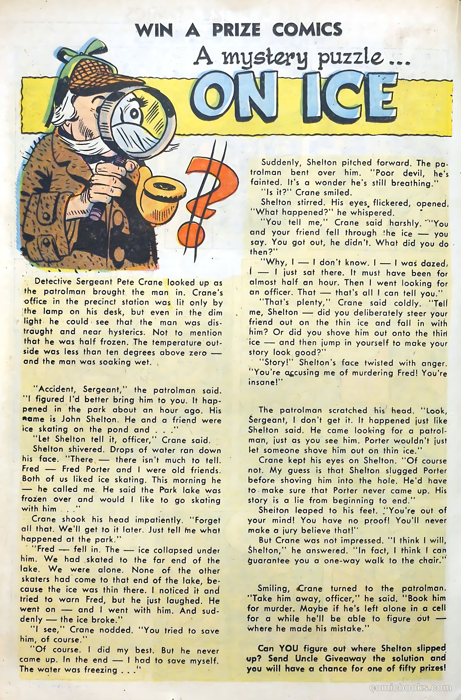 Win a Prize Comics #1 (1955) — page 22 of 36