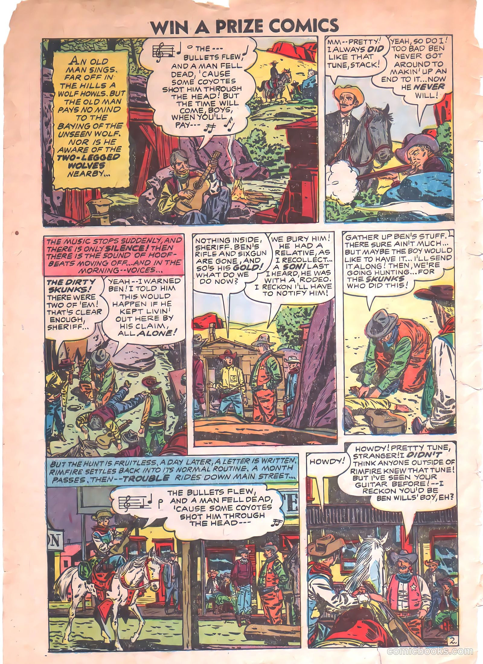 Win a Prize Comics #2 (1955) — page 3 of 34