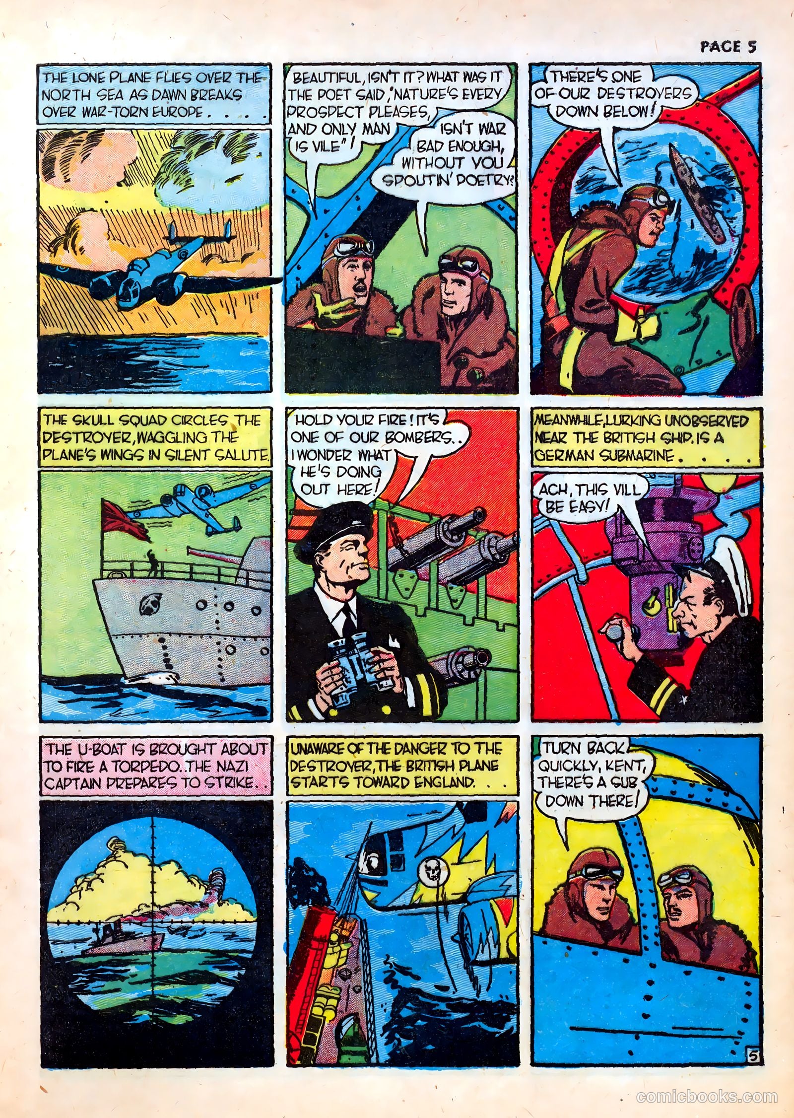 Wings Comics #1 (1940) — page 7 of 68