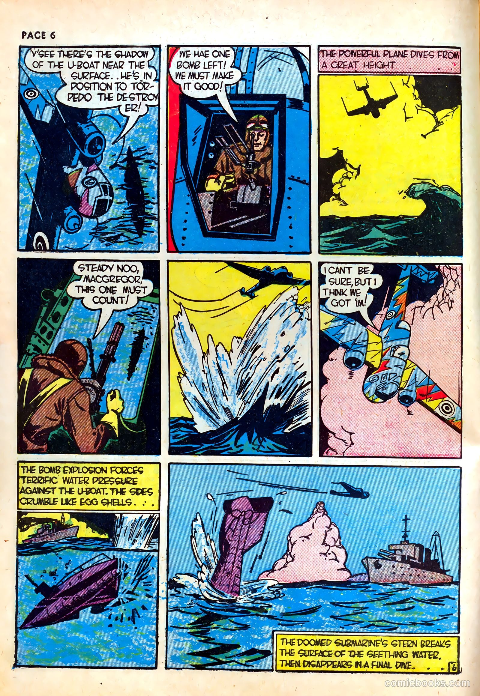 Wings Comics #1 (1940) — page 8 of 68