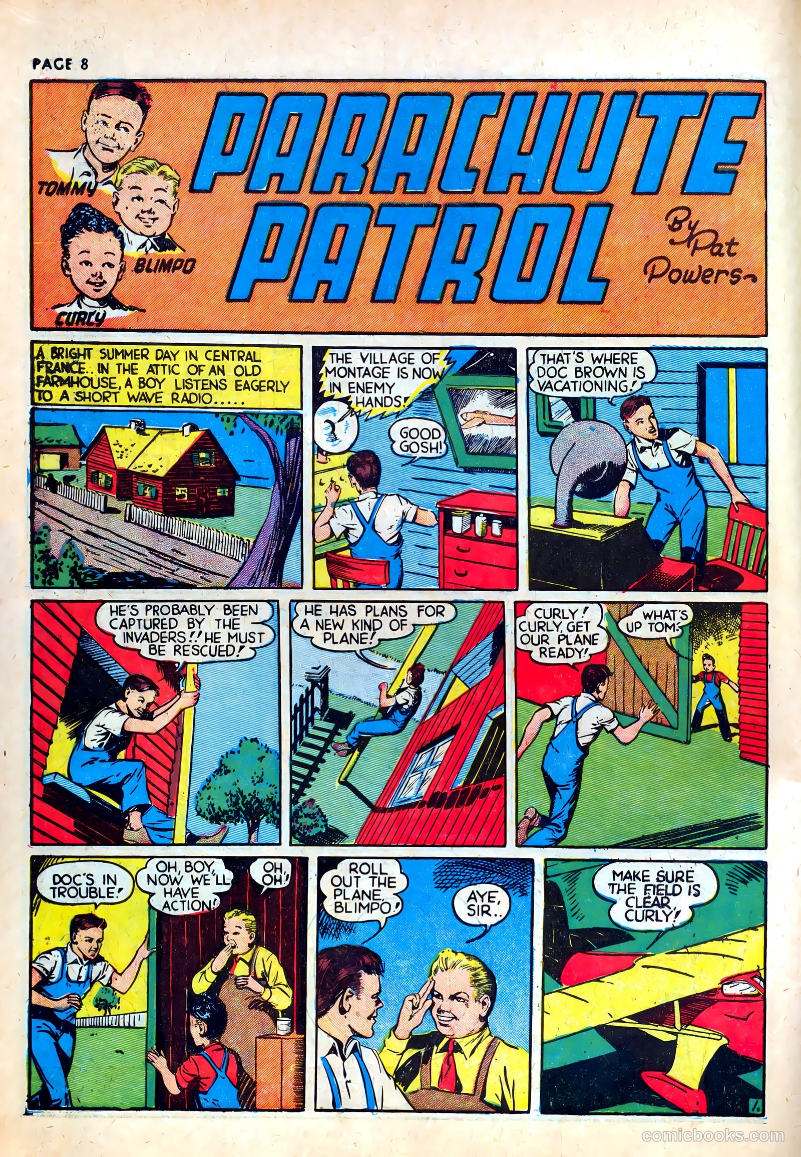Wings Comics #1 (1940) — page 10 of 68