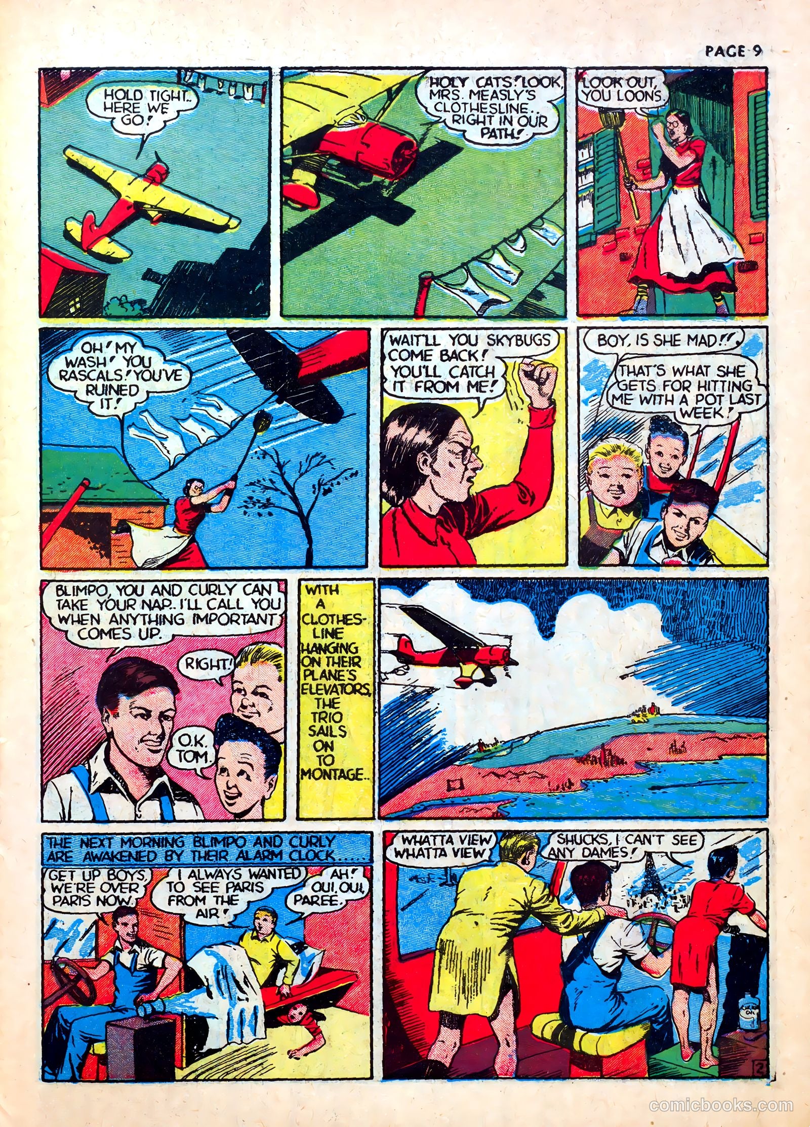Wings Comics #1 (1940) — page 11 of 68