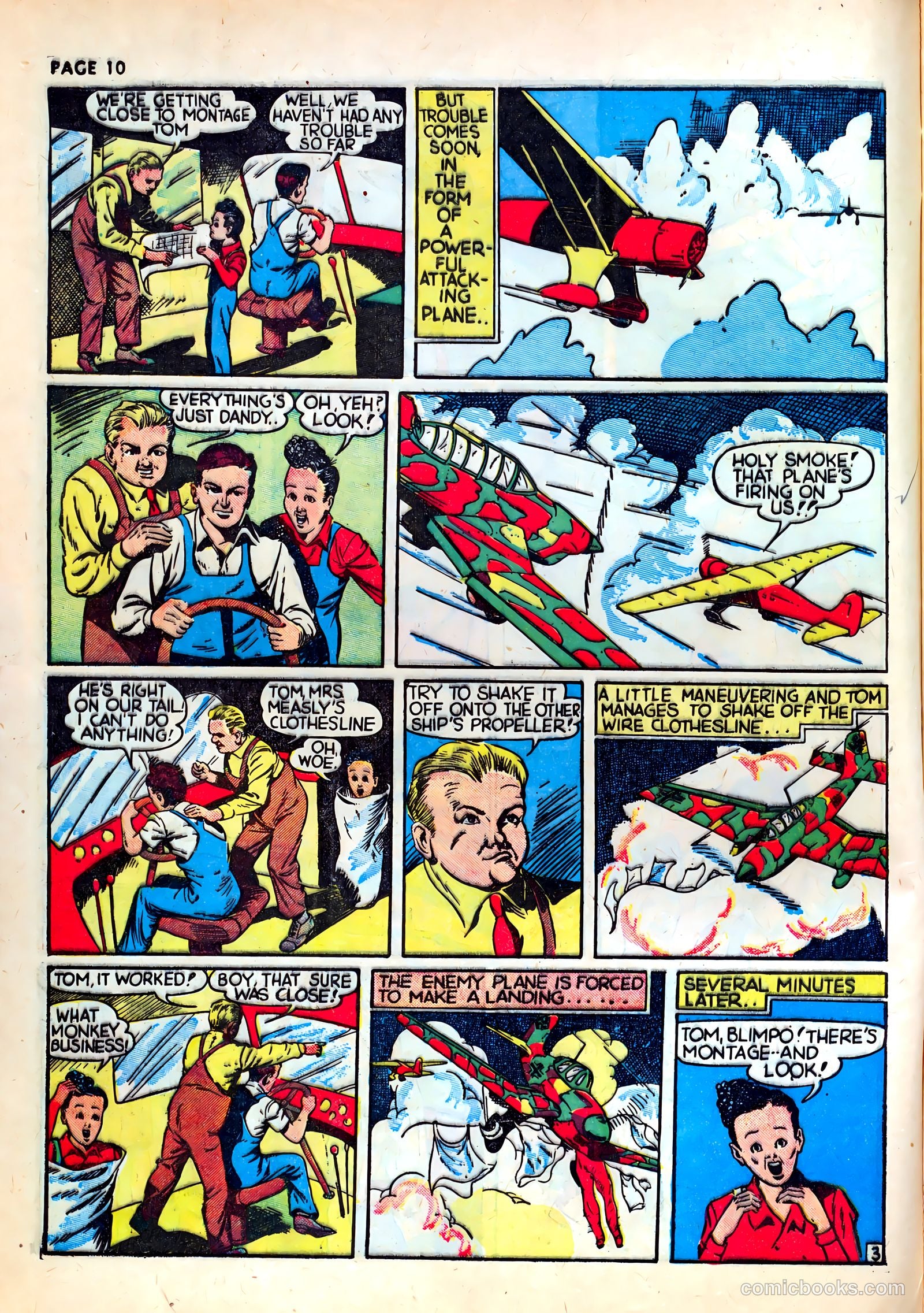 Wings Comics #1 (1940) — page 12 of 68